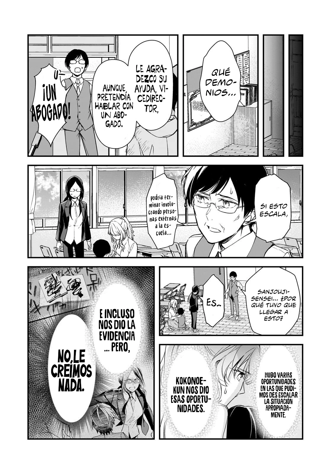 Las Chicas Que Me Traumatizaron Me Están Mirando, Pero Desafortunadamente Es Demasiado Tarde. (Manga) - Capítulo 26.2 - Página 10 - LectorTMOo