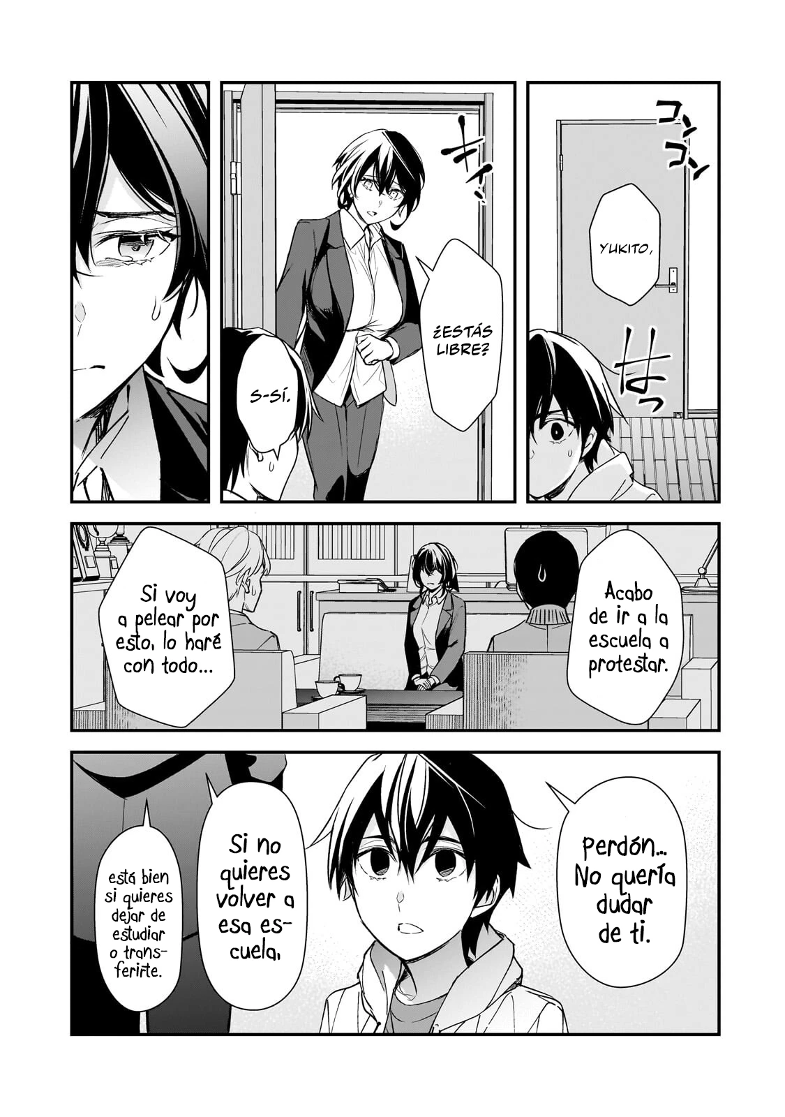 Las Chicas Que Me Traumatizaron Me Están Mirando, Pero Desafortunadamente Es Demasiado Tarde. (Manga) - Capítulo 27.1 - Página 6 - LectorTMOo