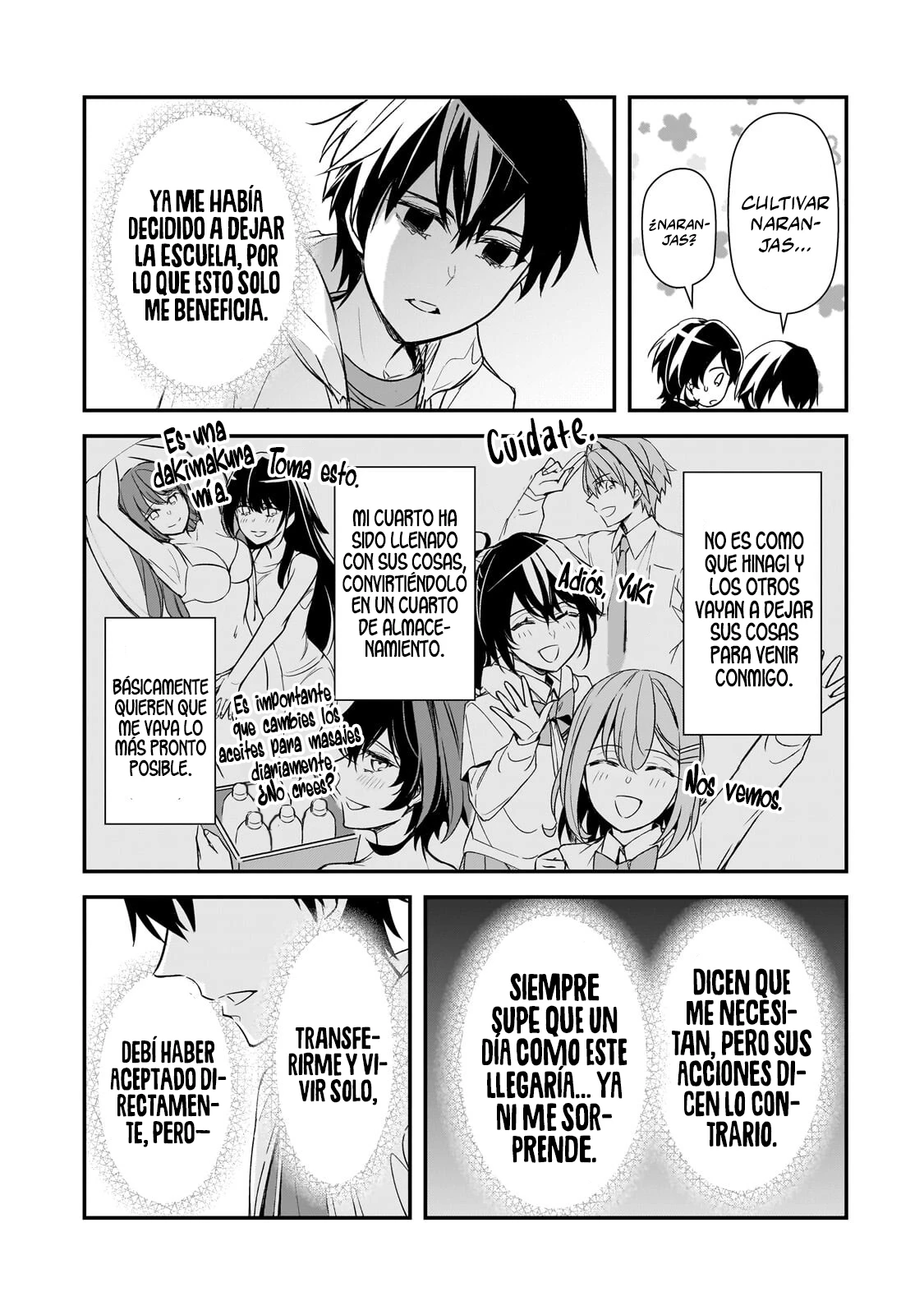 Las Chicas Que Me Traumatizaron Me Están Mirando, Pero Desafortunadamente Es Demasiado Tarde. (Manga) - Capítulo 27.1 - Página 8 - LectorTMOo
