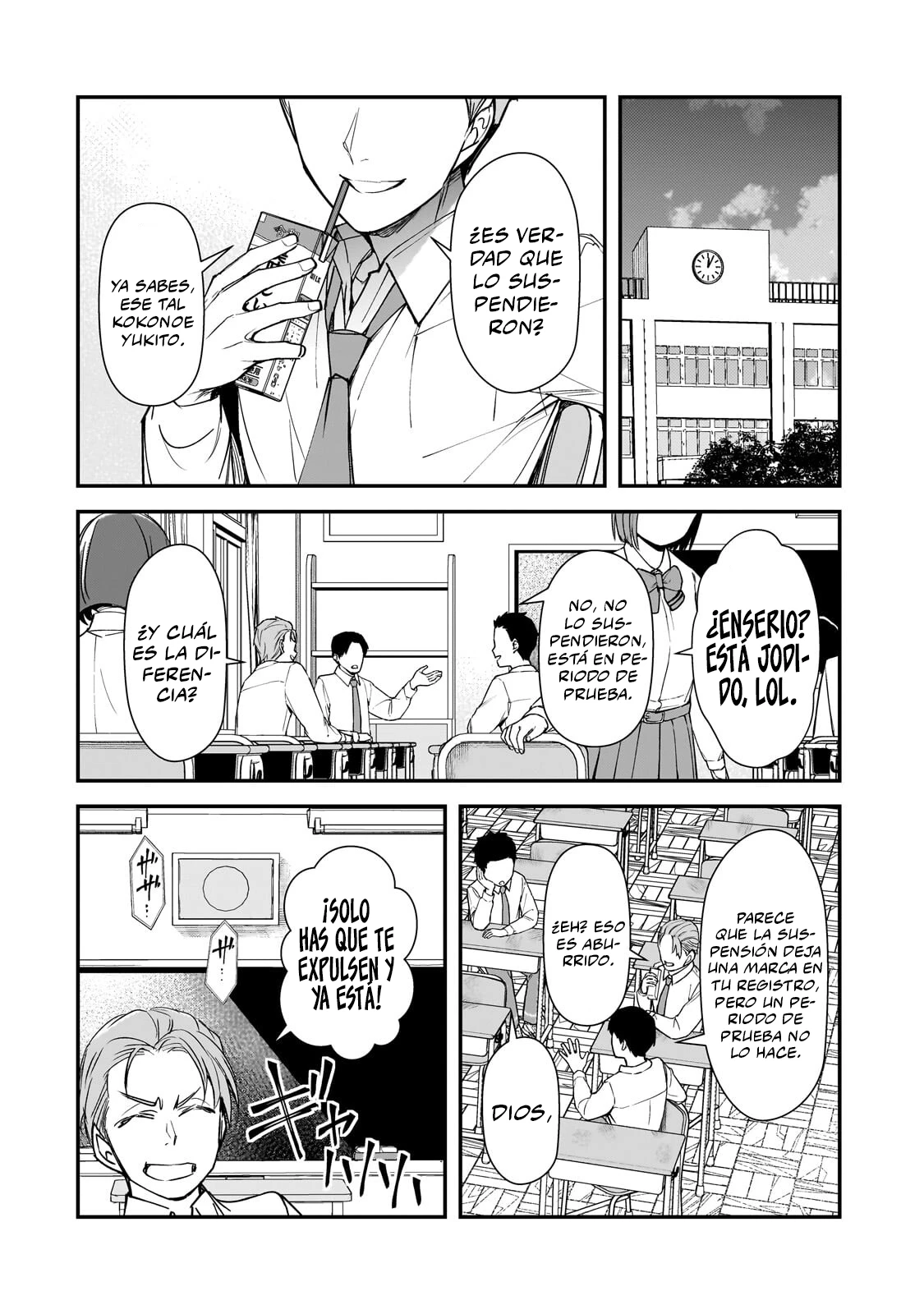 Las Chicas Que Me Traumatizaron Me Están Mirando, Pero Desafortunadamente Es Demasiado Tarde. (Manga) - Capítulo 27.1 - Página 13 - LectorTMOo