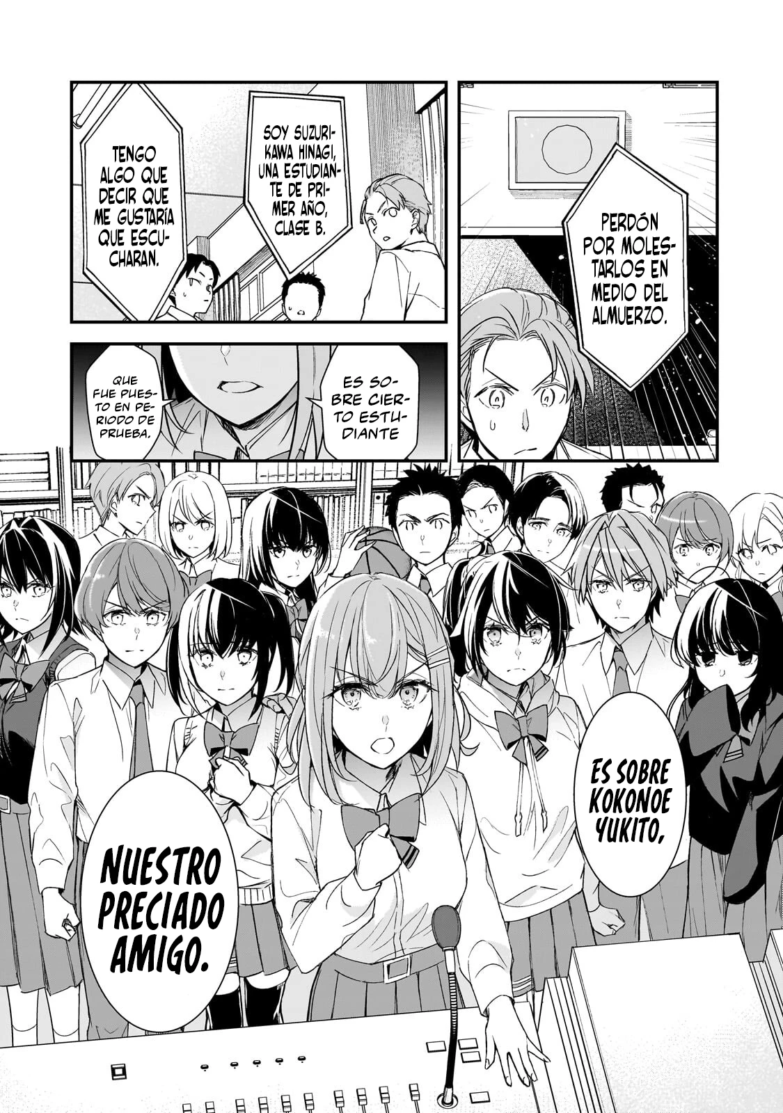 Las Chicas Que Me Traumatizaron Me Están Mirando, Pero Desafortunadamente Es Demasiado Tarde. (Manga) - Capítulo 27.1 - Página 14 - LectorTMOo