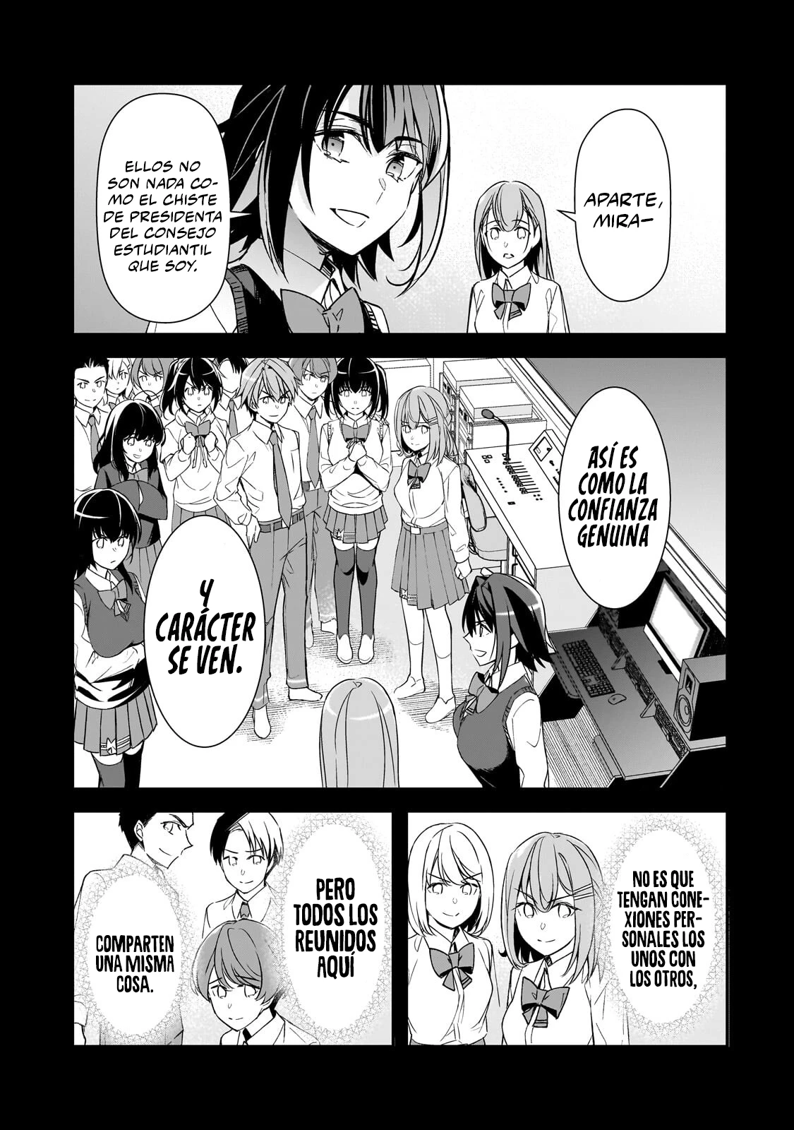 Las Chicas Que Me Traumatizaron Me Están Mirando, Pero Desafortunadamente Es Demasiado Tarde. (Manga) - Capítulo 27.1 - Página 16 - LectorTMOo