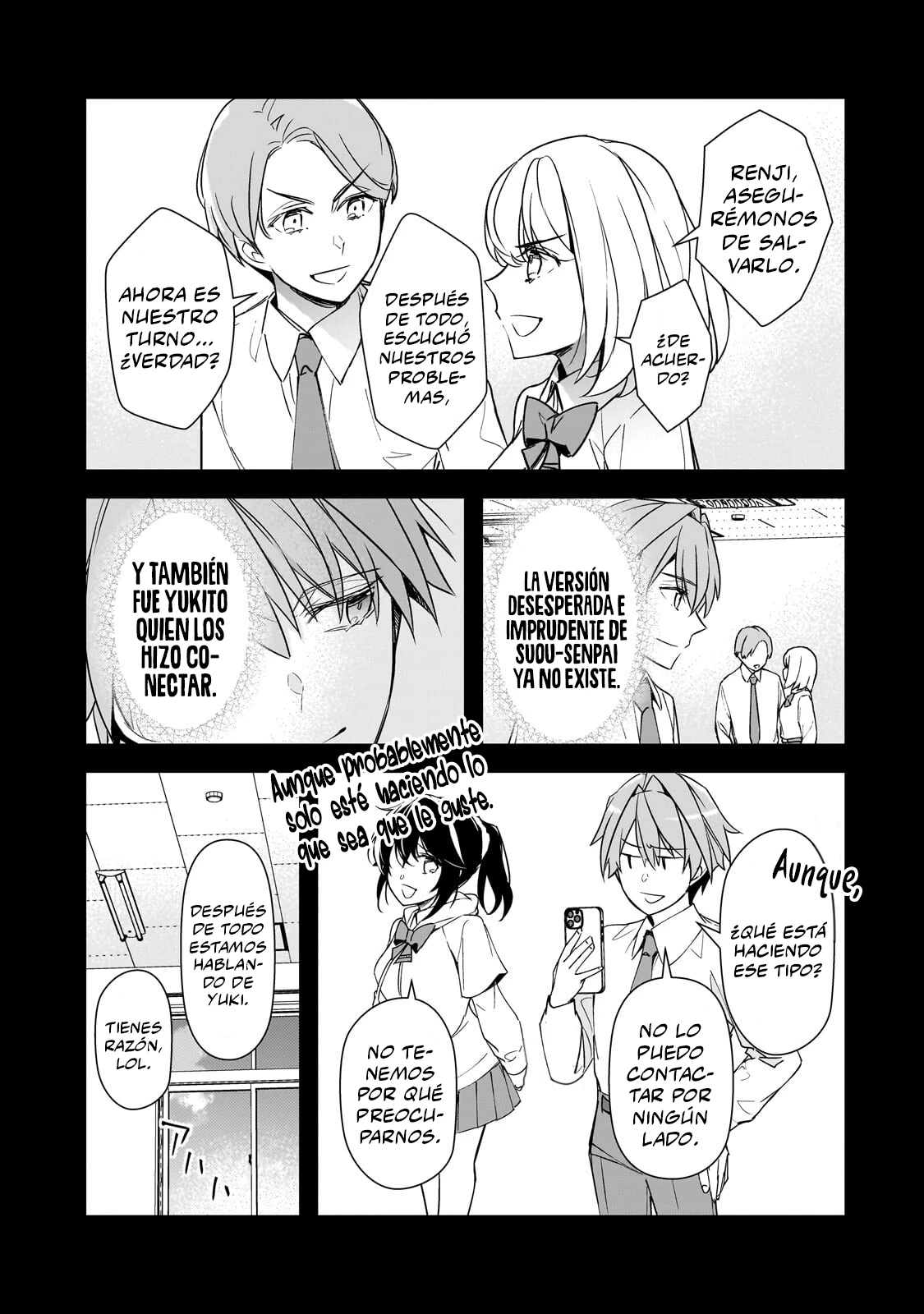 Las Chicas Que Me Traumatizaron Me Están Mirando, Pero Desafortunadamente Es Demasiado Tarde. (Manga) - Capítulo 27.1 - Página 18 - LectorTMOo