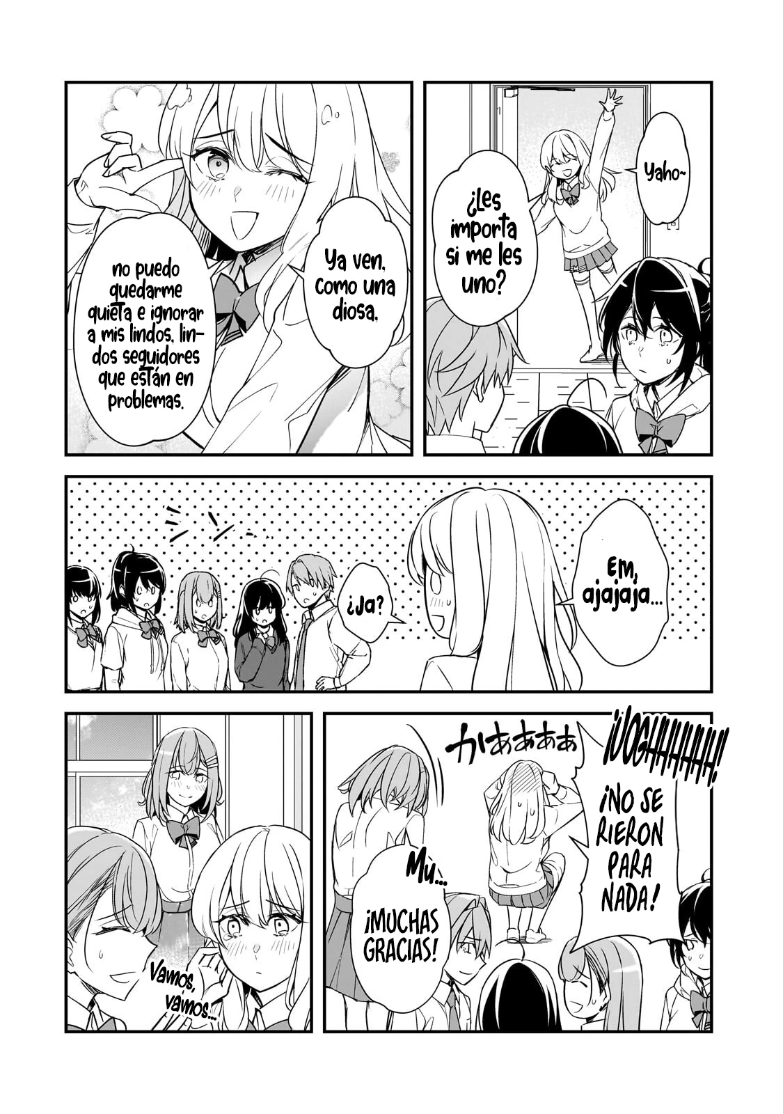 Las Chicas Que Me Traumatizaron Me Están Mirando, Pero Desafortunadamente Es Demasiado Tarde. (Manga) - Capítulo 27.2 - Página 7 - LectorTMOo