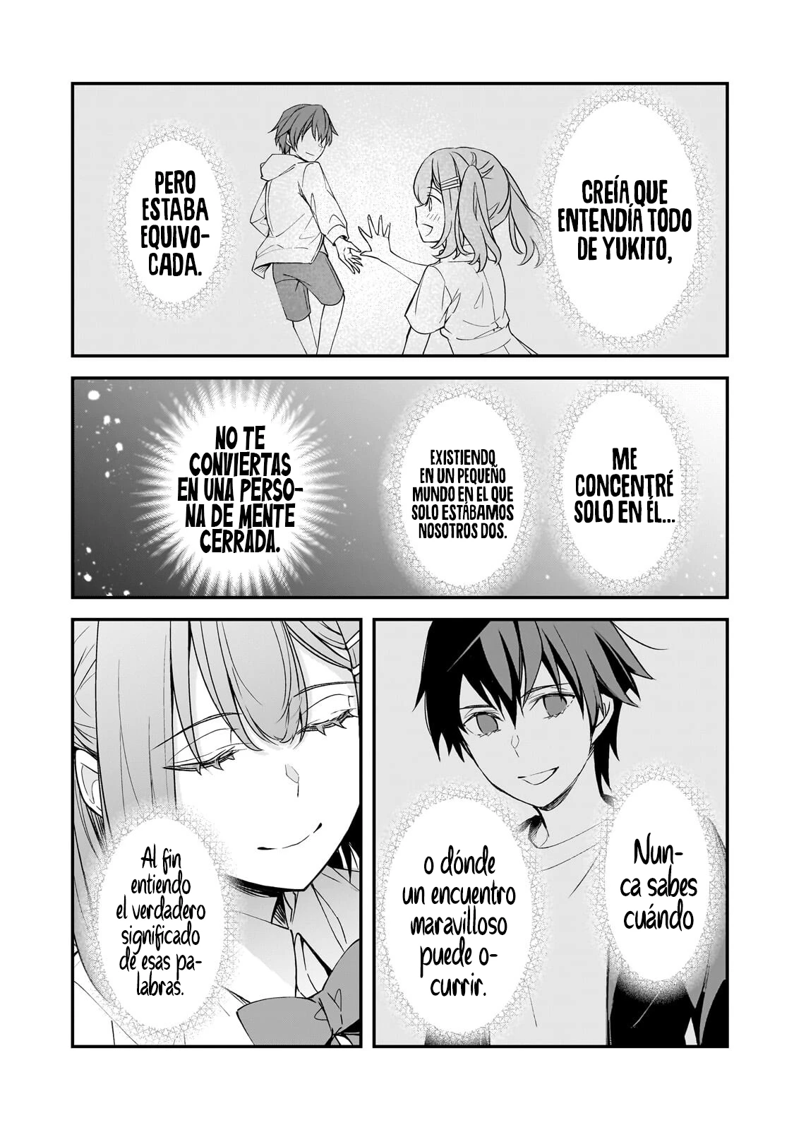 Las Chicas Que Me Traumatizaron Me Están Mirando, Pero Desafortunadamente Es Demasiado Tarde. (Manga) - Capítulo 27.2 - Página 8 - LectorTMOo