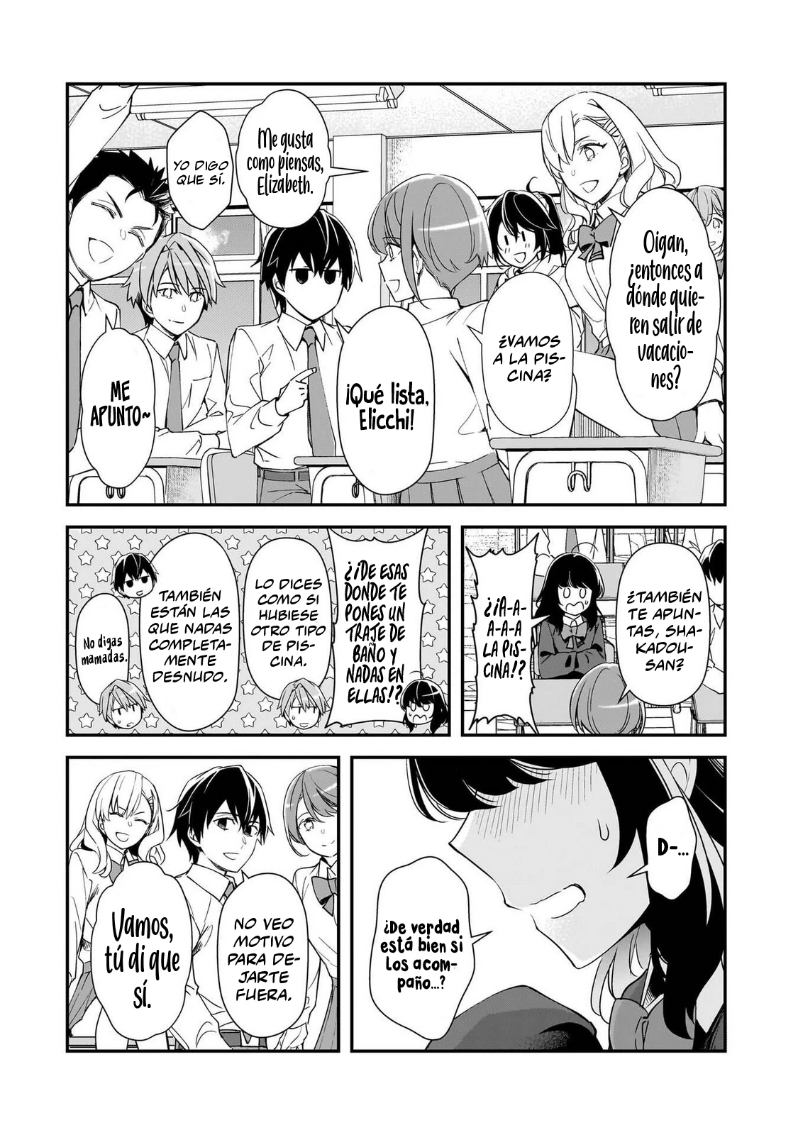 Las Chicas Que Me Traumatizaron Me Están Mirando, Pero Desafortunadamente Es Demasiado Tarde. (Manga) - Capítulo 27.5 - Página 6 - LectorTMOo
