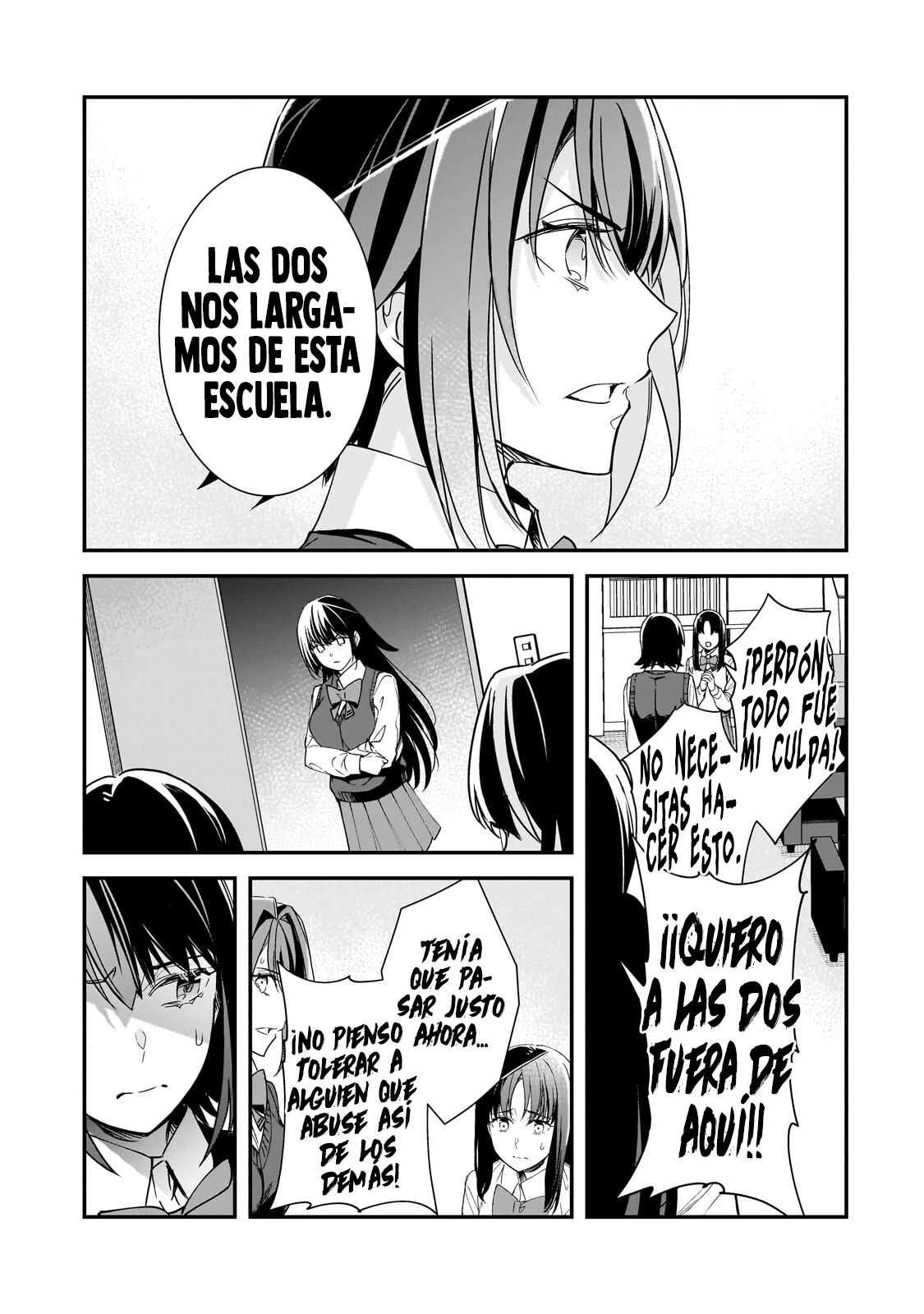 Las Chicas Que Me Traumatizaron Me Están Mirando, Pero Desafortunadamente Es Demasiado Tarde. (Manga) - Capítulo 28.2 - Página 4 - LectorTMOo