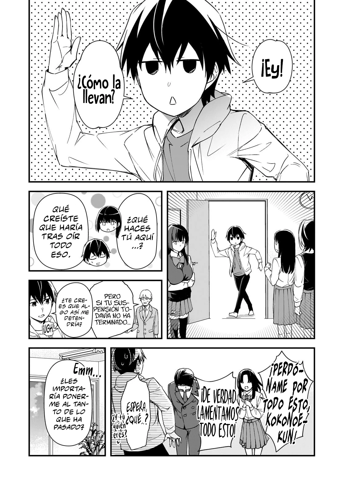 Las Chicas Que Me Traumatizaron Me Están Mirando, Pero Desafortunadamente Es Demasiado Tarde. (Manga) - Capítulo 28.2 - Página 5 - LectorTMOo