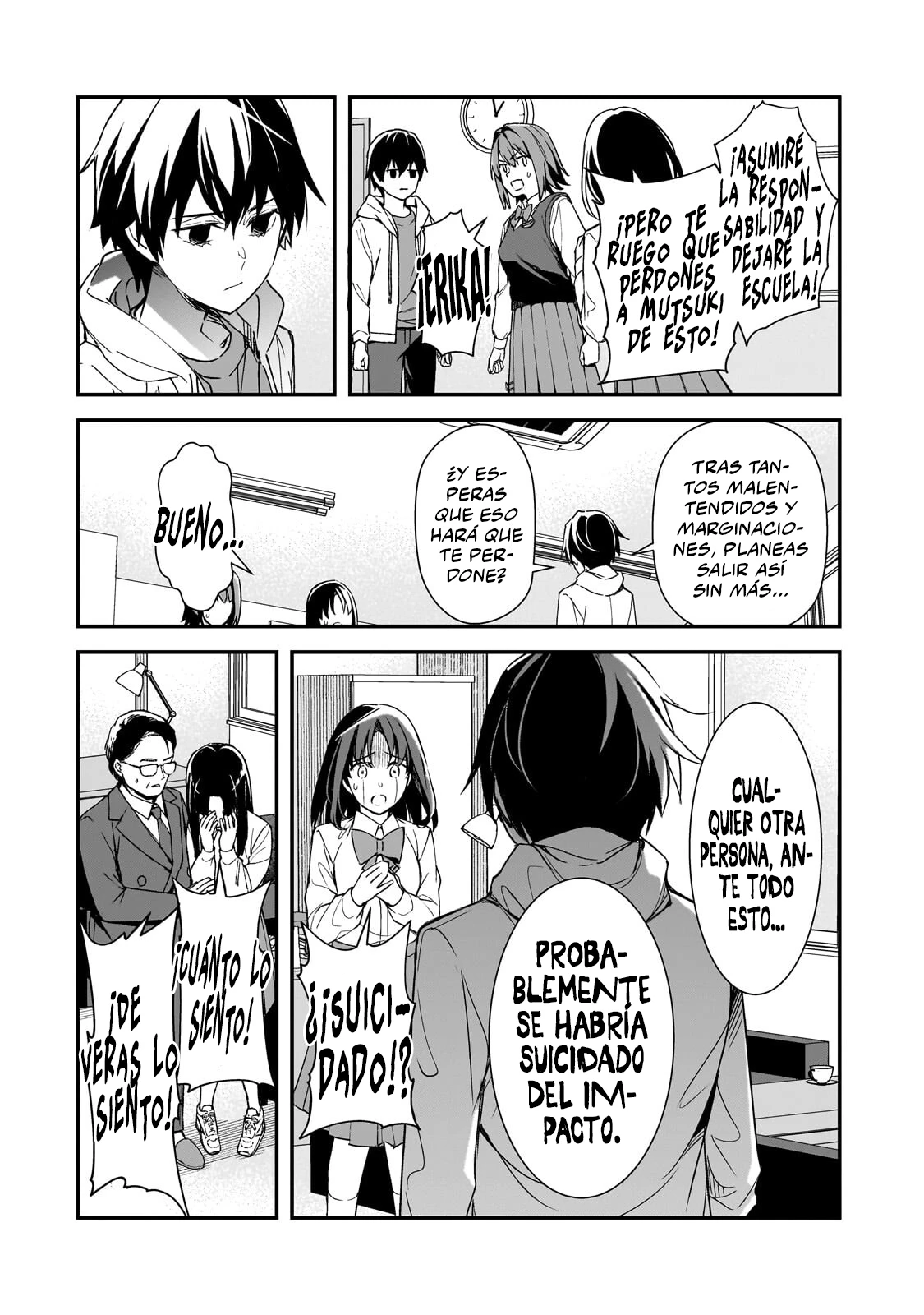 Las Chicas Que Me Traumatizaron Me Están Mirando, Pero Desafortunadamente Es Demasiado Tarde. (Manga) - Capítulo 28.2 - Página 7 - LectorTMOo