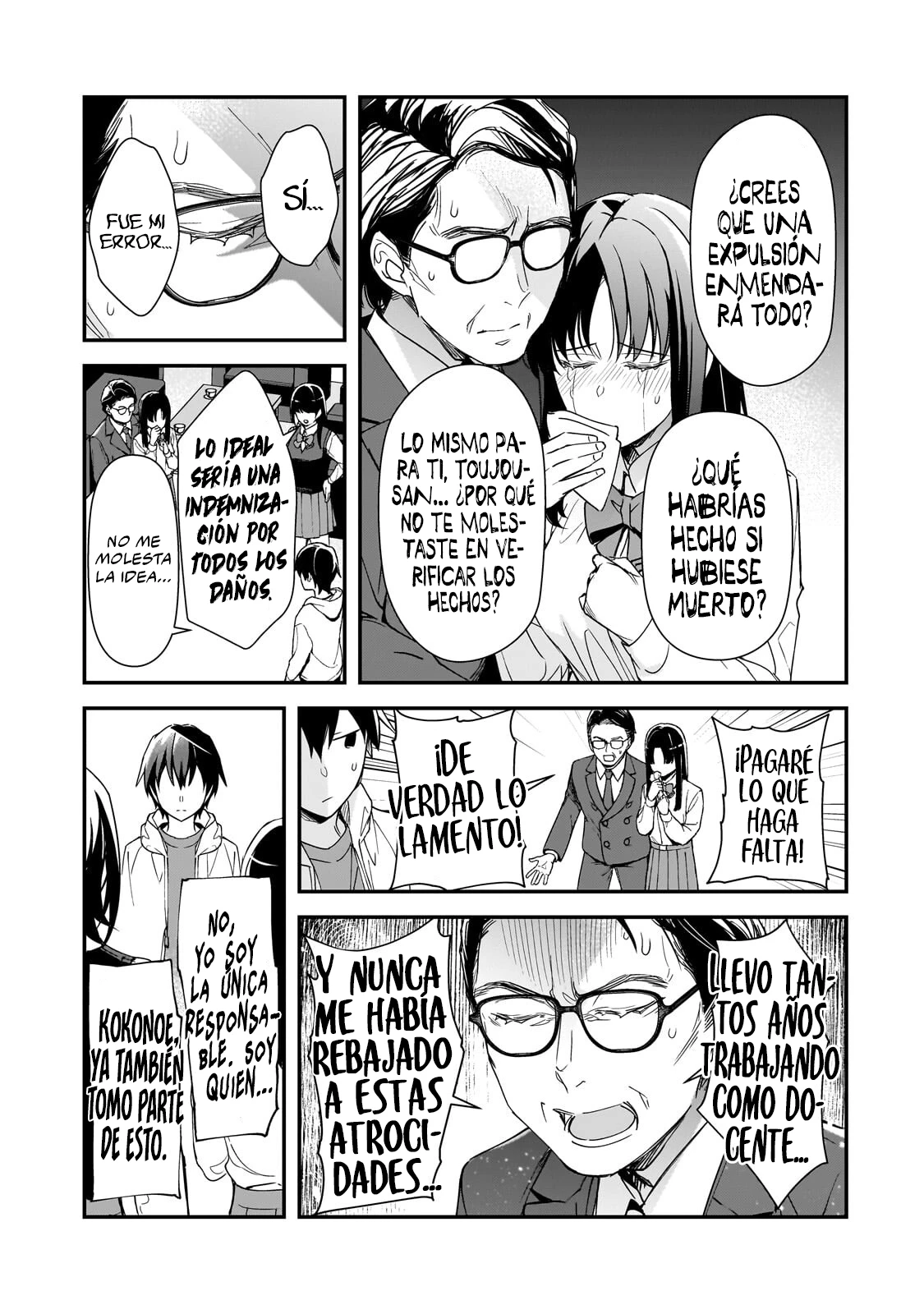 Las Chicas Que Me Traumatizaron Me Están Mirando, Pero Desafortunadamente Es Demasiado Tarde. (Manga) - Capítulo 28.2 - Página 8 - LectorTMOo