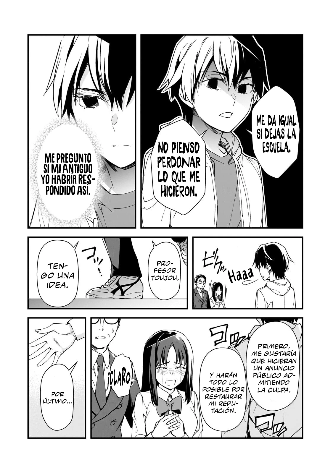 Las Chicas Que Me Traumatizaron Me Están Mirando, Pero Desafortunadamente Es Demasiado Tarde. (Manga) - Capítulo 28.2 - Página 9 - LectorTMOo