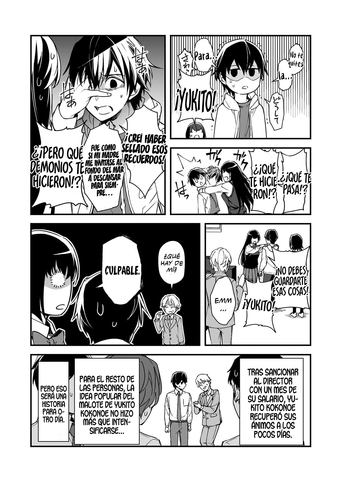 Las Chicas Que Me Traumatizaron Me Están Mirando, Pero Desafortunadamente Es Demasiado Tarde. (Manga) - Capítulo 28.3 - Página 6 - LectorTMOo