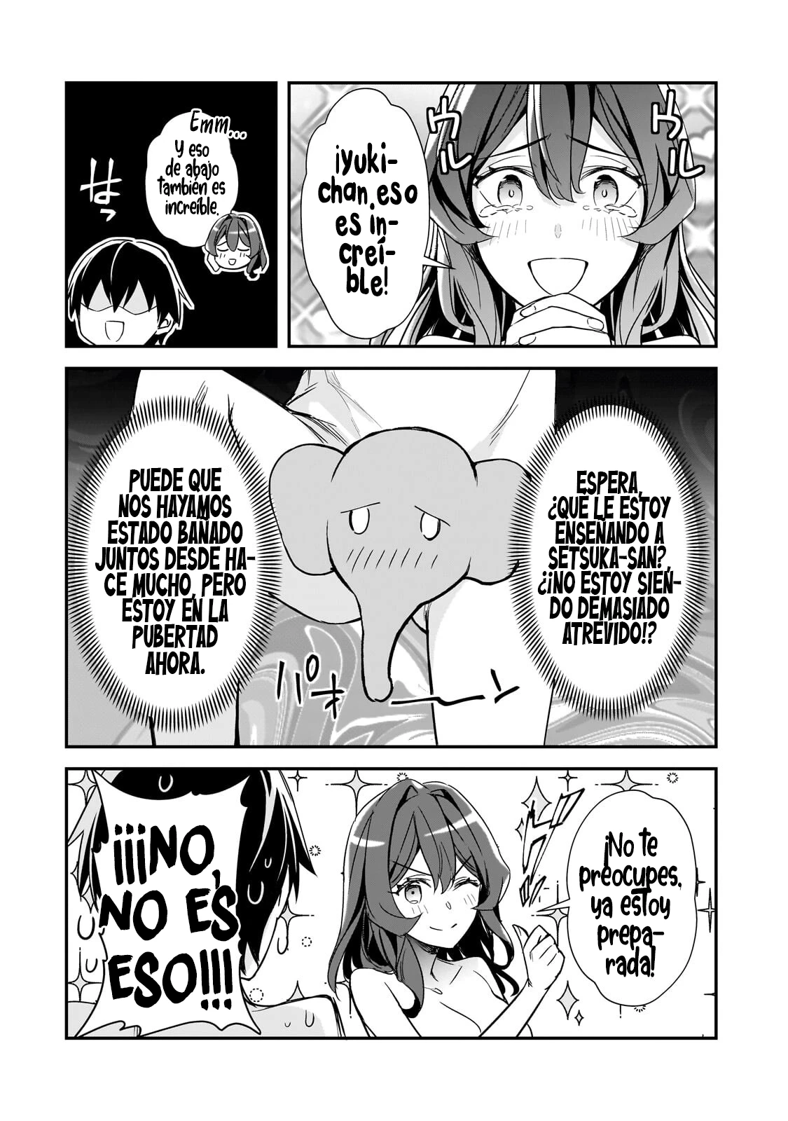 Las Chicas Que Me Traumatizaron Me Están Mirando, Pero Desafortunadamente Es Demasiado Tarde. (Manga) - Capítulo 29.3 - Página 8 - LectorTMOo