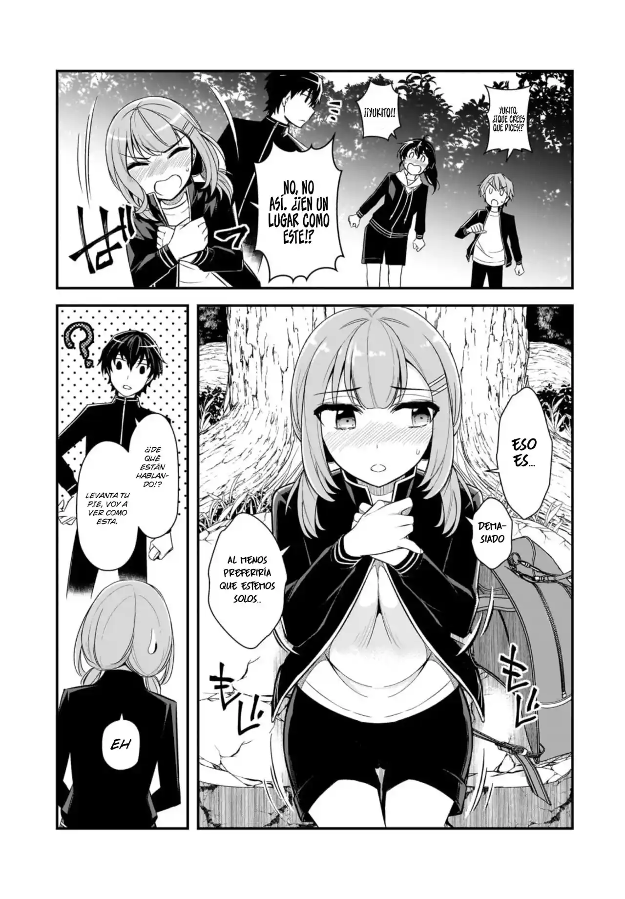 Las Chicas Que Me Traumatizaron Me Están Mirando, Pero Desafortunadamente Es Demasiado Tarde. (Manga) - Capítulo 3.1 - Página 16 - LectorTMOo