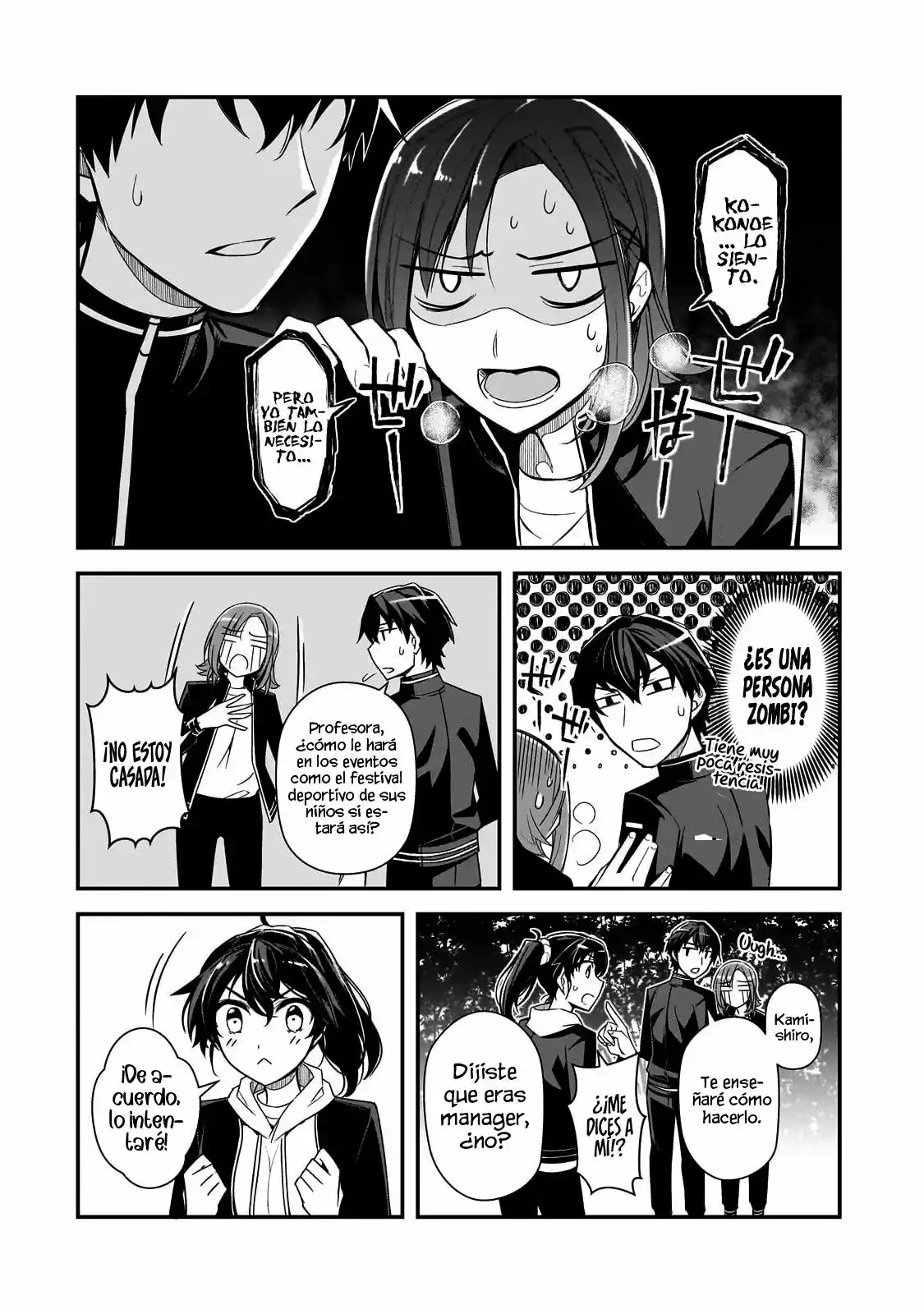 Las Chicas Que Me Traumatizaron Me Están Mirando, Pero Desafortunadamente Es Demasiado Tarde. (Manga) - Capítulo 3.2 - Página 4 - LectorTMOo
