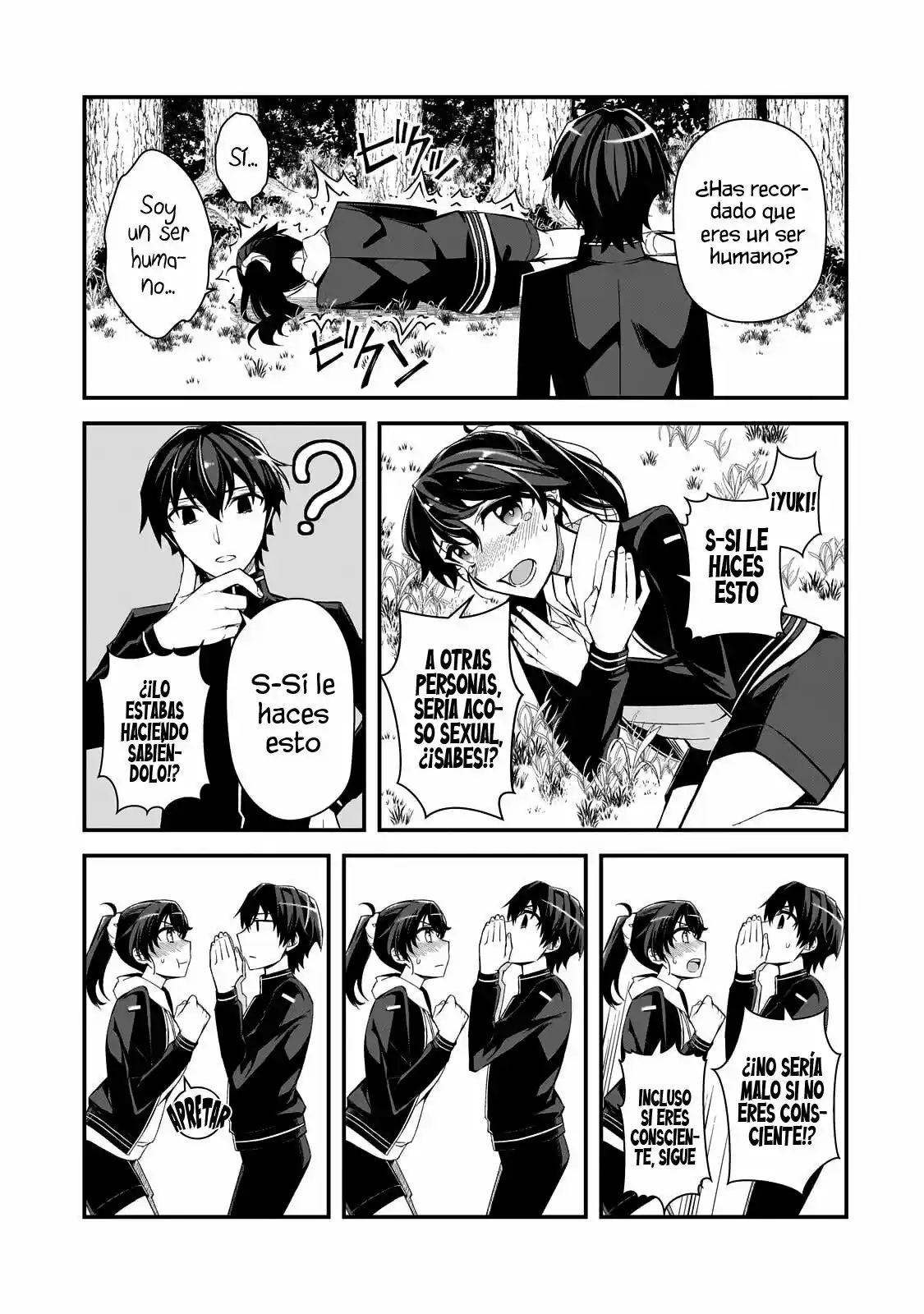 Las Chicas Que Me Traumatizaron Me Están Mirando, Pero Desafortunadamente Es Demasiado Tarde. (Manga) - Capítulo 3.2 - Página 9 - LectorTMOo