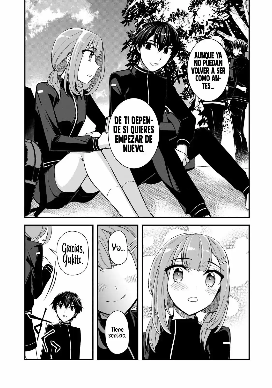 Las Chicas Que Me Traumatizaron Me Están Mirando, Pero Desafortunadamente Es Demasiado Tarde. (Manga) - Capítulo 3.2 - Página 17 - LectorTMOo