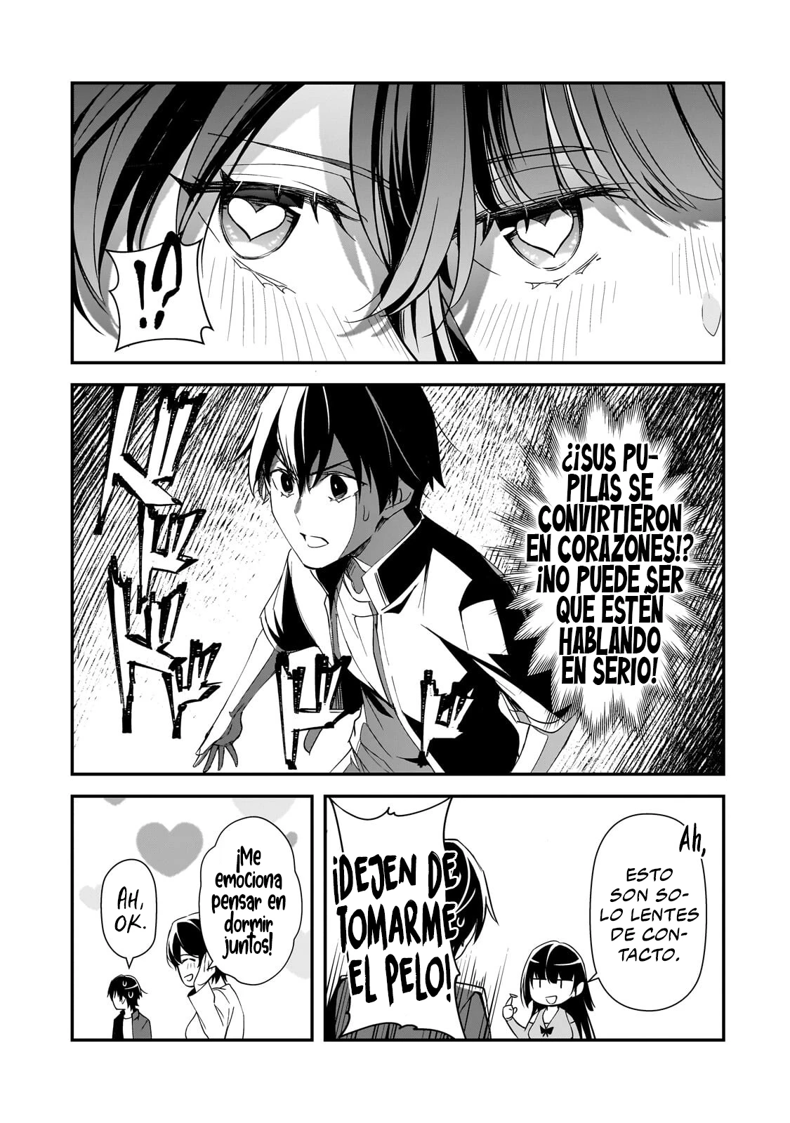 Las Chicas Que Me Traumatizaron Me Están Mirando, Pero Desafortunadamente Es Demasiado Tarde. (Manga) - Capítulo 30.1 - Página 8 - LectorTMOo