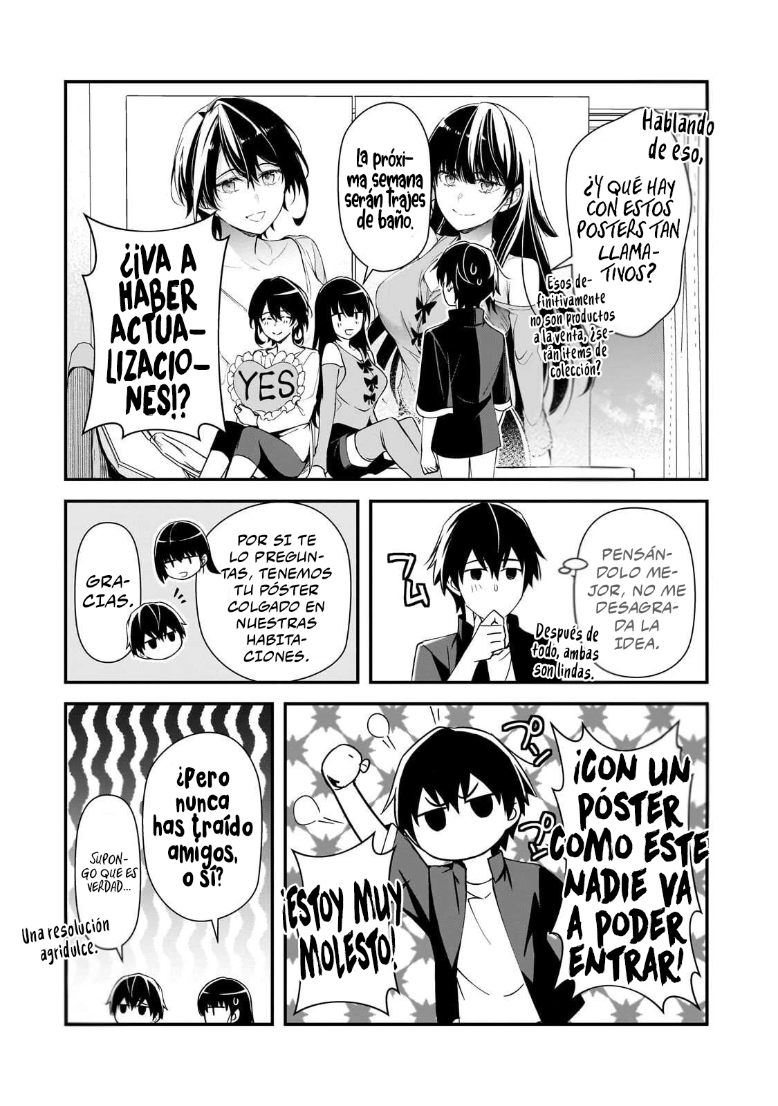 Las Chicas Que Me Traumatizaron Me Están Mirando, Pero Desafortunadamente Es Demasiado Tarde. (Manga) - Capítulo 30.1 - Página 9 - LectorTMOo
