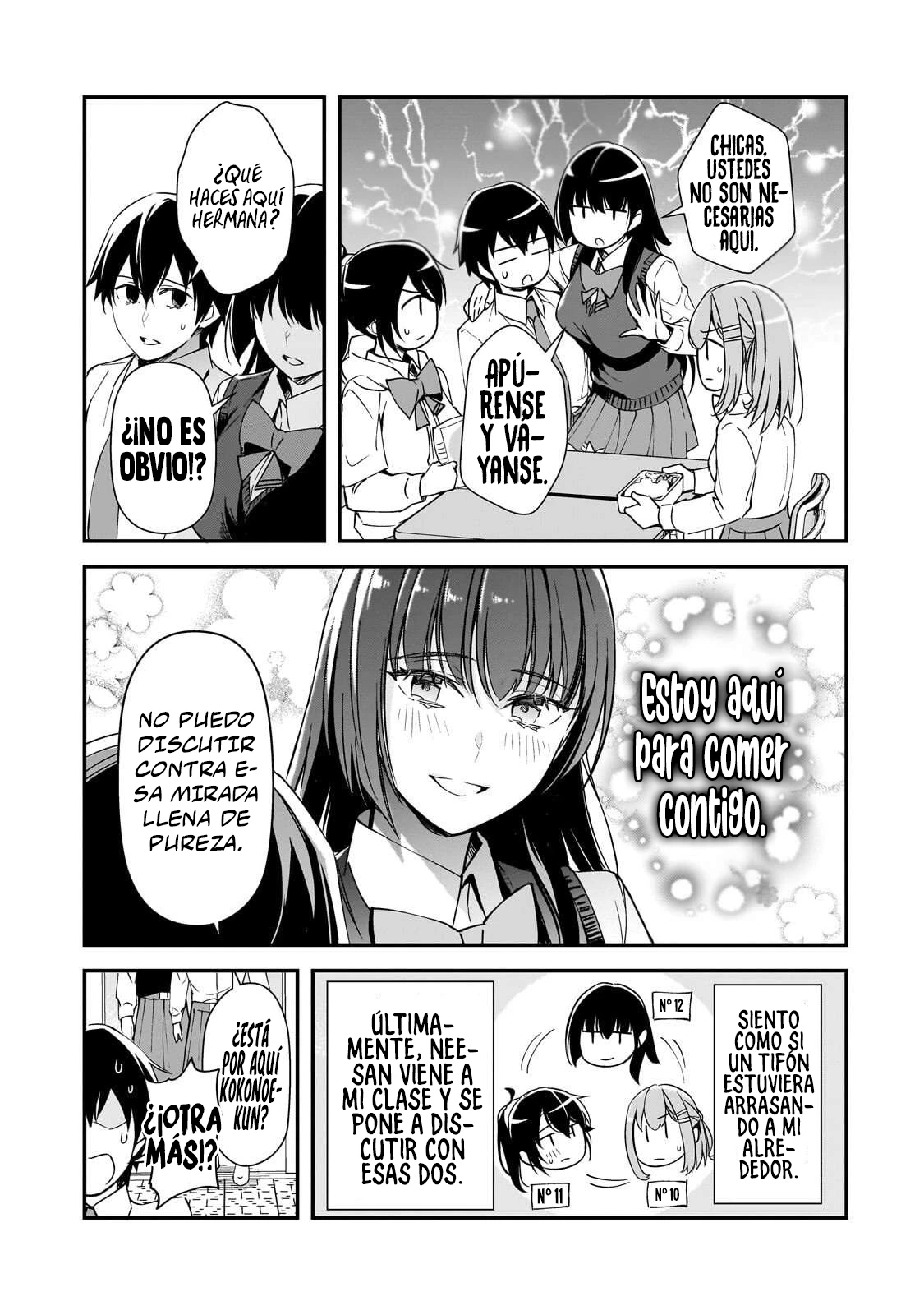 Las Chicas Que Me Traumatizaron Me Están Mirando, Pero Desafortunadamente Es Demasiado Tarde. (Manga) - Capítulo 30.1 - Página 16 - LectorTMOo