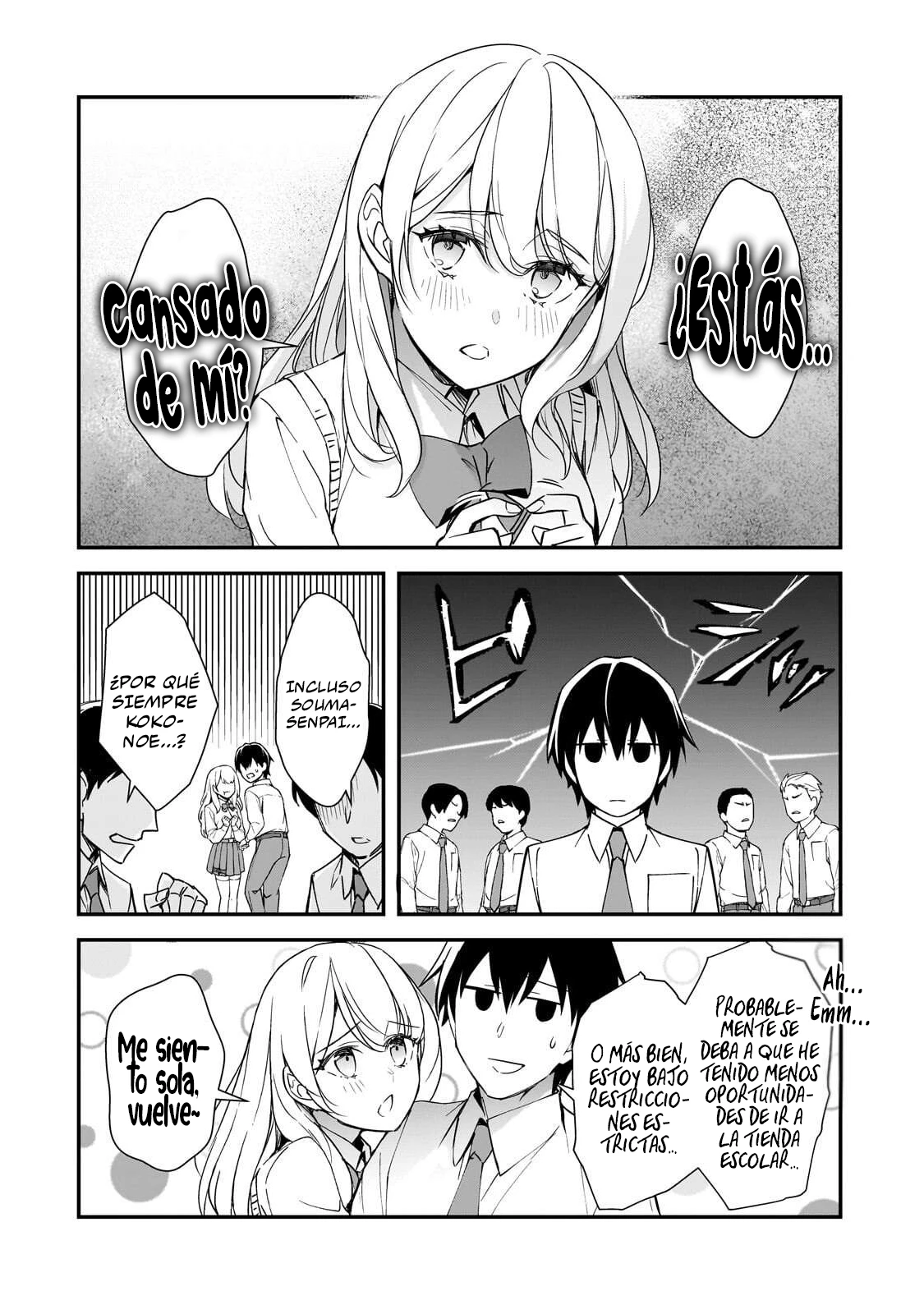 Las Chicas Que Me Traumatizaron Me Están Mirando, Pero Desafortunadamente Es Demasiado Tarde. (Manga) - Capítulo 30.2 - Página 4 - LectorTMOo