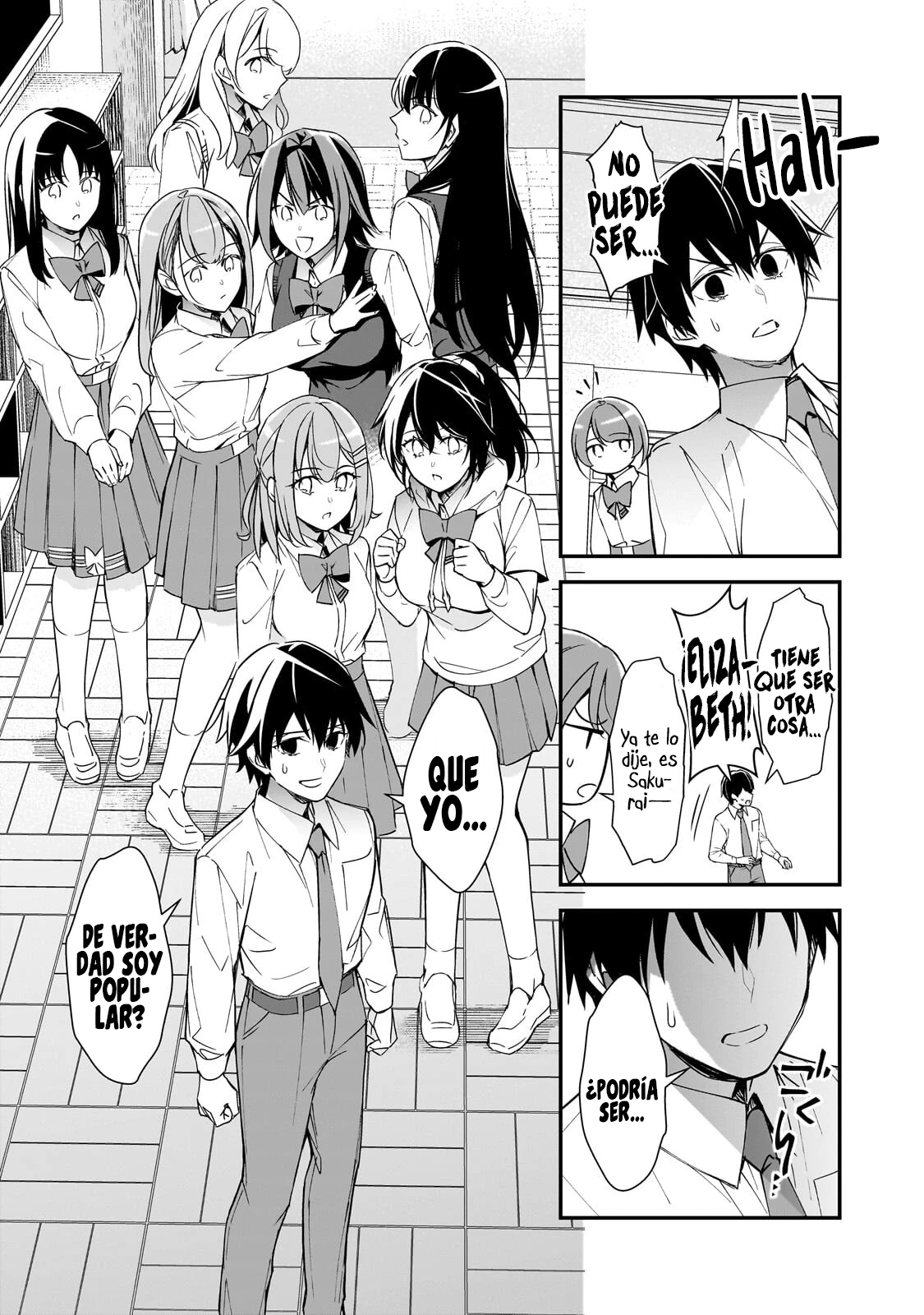 Las Chicas Que Me Traumatizaron Me Están Mirando, Pero Desafortunadamente Es Demasiado Tarde. (Manga) - Capítulo 30.2 - Página 6 - LectorTMOo