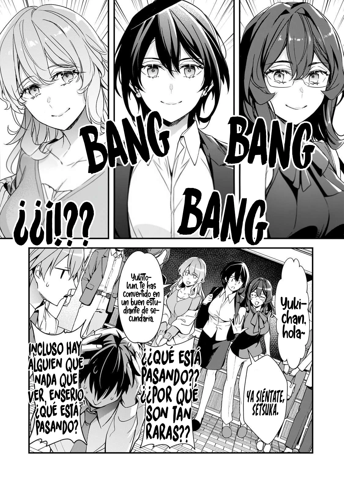 Las Chicas Que Me Traumatizaron Me Están Mirando, Pero Desafortunadamente Es Demasiado Tarde. (Manga) - Capítulo 30.2 - Página 12 - LectorTMOo