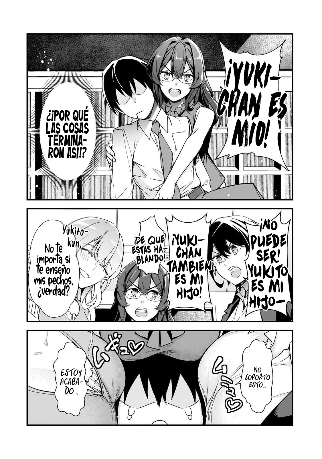 Las Chicas Que Me Traumatizaron Me Están Mirando, Pero Desafortunadamente Es Demasiado Tarde. (Manga) - Capítulo 30.2 - Página 16 - LectorTMOo