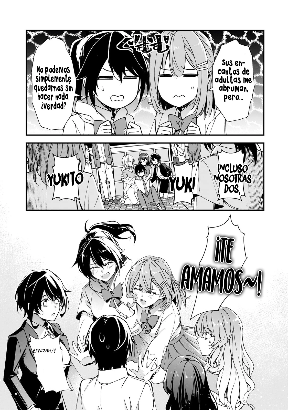 Las Chicas Que Me Traumatizaron Me Están Mirando, Pero Desafortunadamente Es Demasiado Tarde. (Manga) - Capítulo 30.2 - Página 17 - LectorTMOo