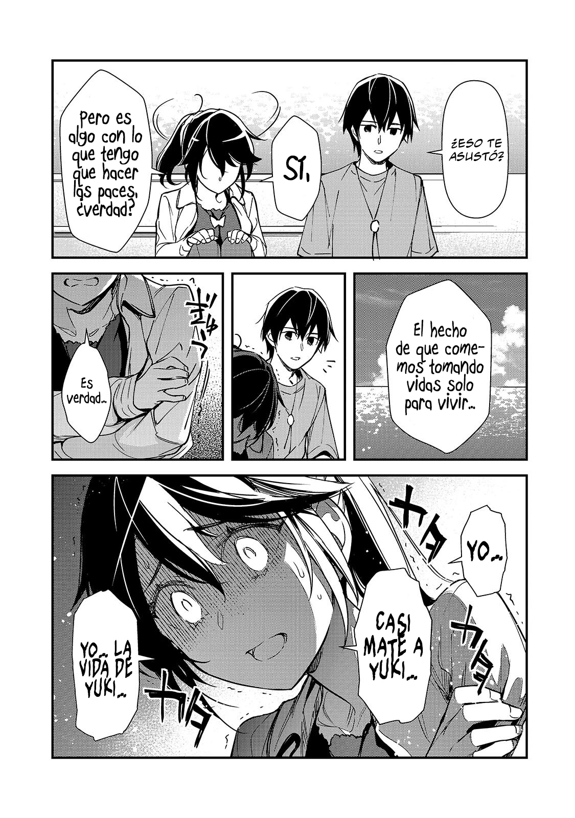 Las Chicas Que Me Traumatizaron Me Están Mirando, Pero Desafortunadamente Es Demasiado Tarde. (Manga) - Capítulo 31.1 - Página 8 - LectorTMOo