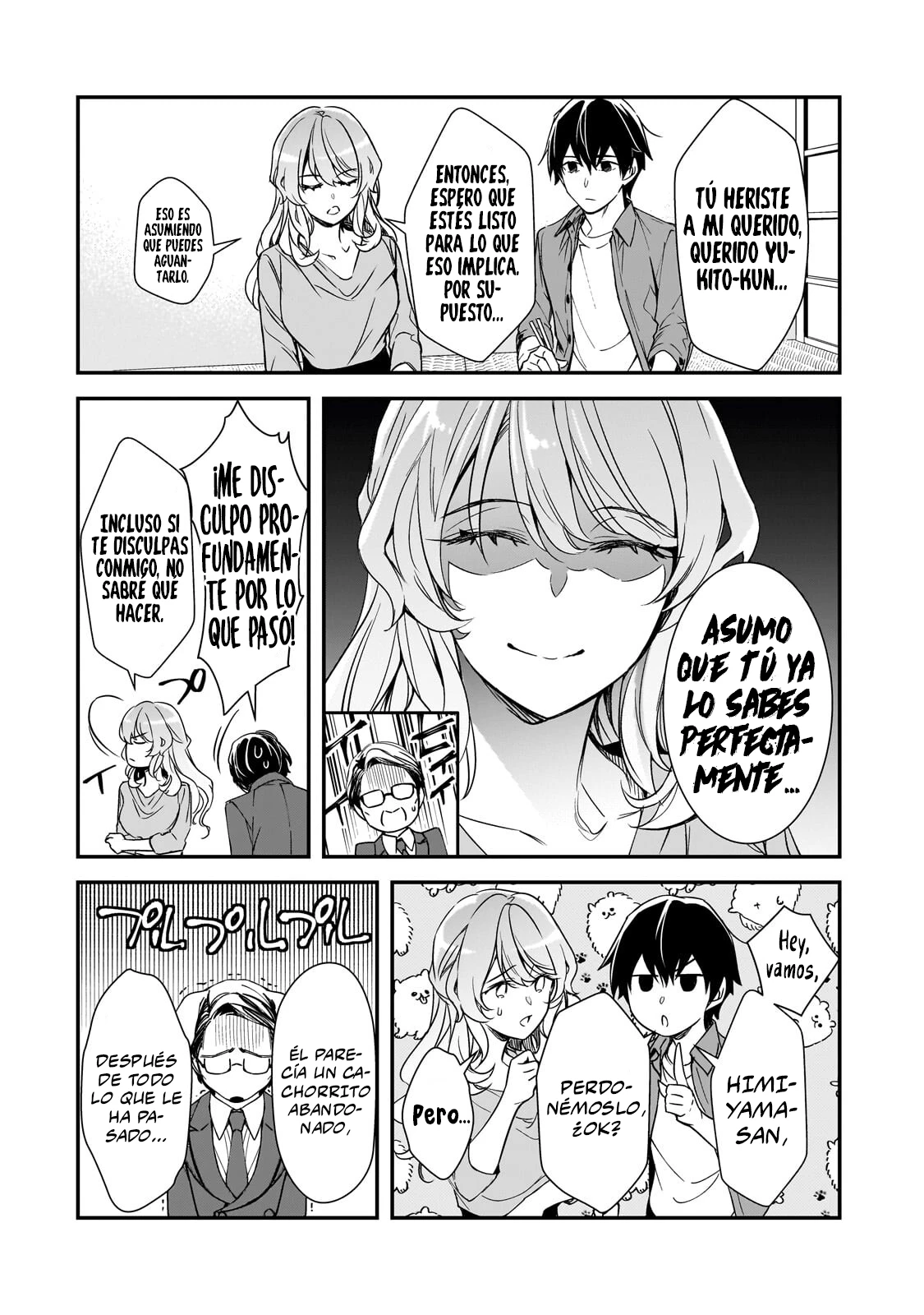 Las Chicas Que Me Traumatizaron Me Están Mirando, Pero Desafortunadamente Es Demasiado Tarde. (Manga) - Capítulo 31.2 - Página 4 - LectorTMOo