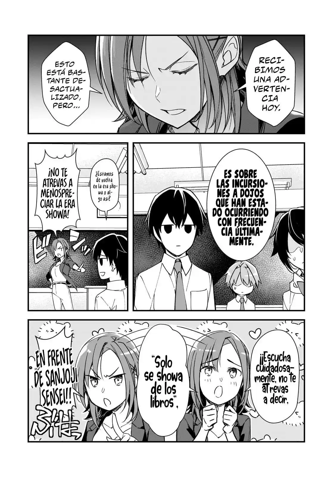 Las Chicas Que Me Traumatizaron Me Están Mirando, Pero Desafortunadamente Es Demasiado Tarde. (Manga) - Capítulo 32.1 - Página 8 - LectorTMOo