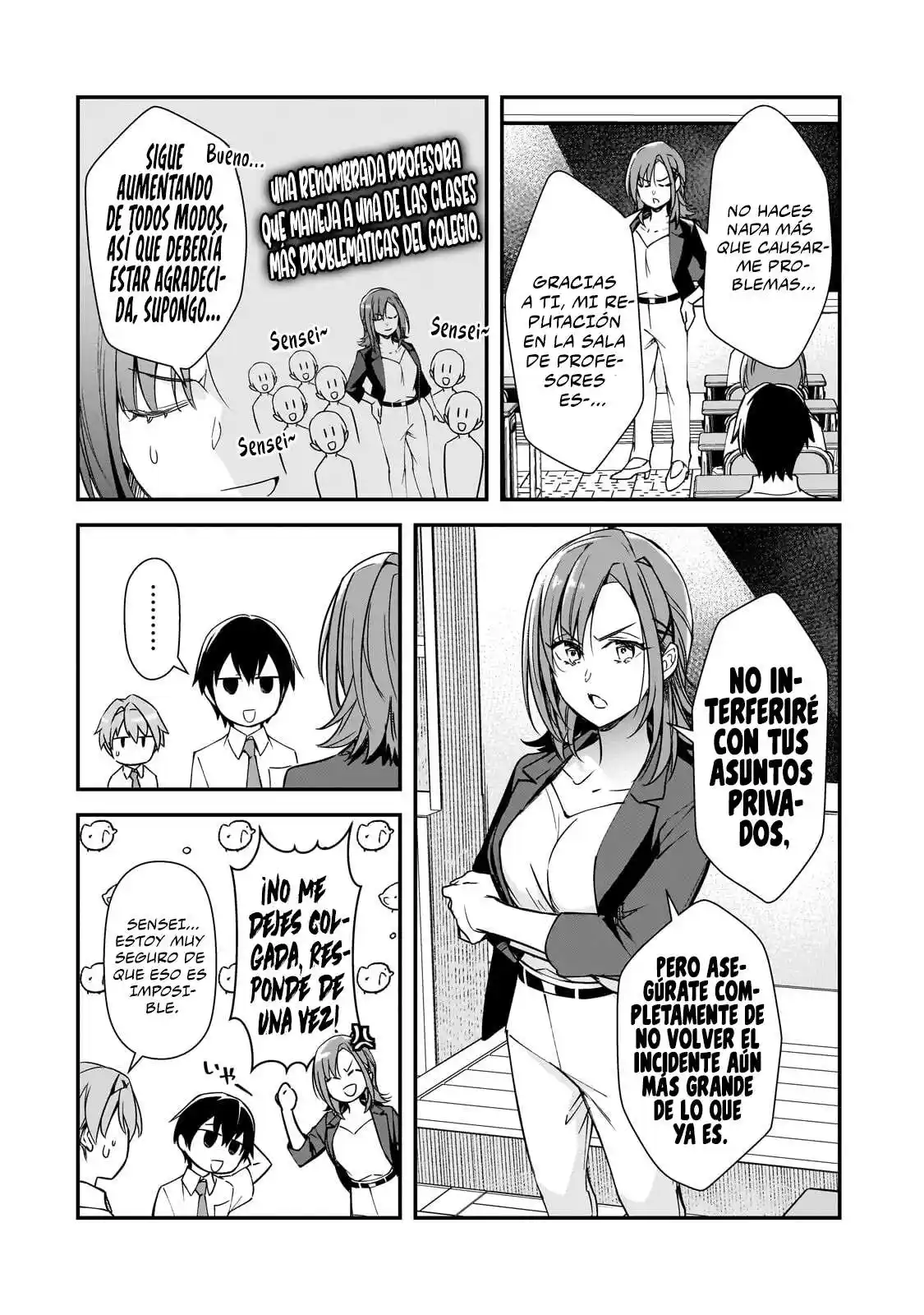 Las Chicas Que Me Traumatizaron Me Están Mirando, Pero Desafortunadamente Es Demasiado Tarde. (Manga) - Capítulo 32.1 - Página 12 - LectorTMOo