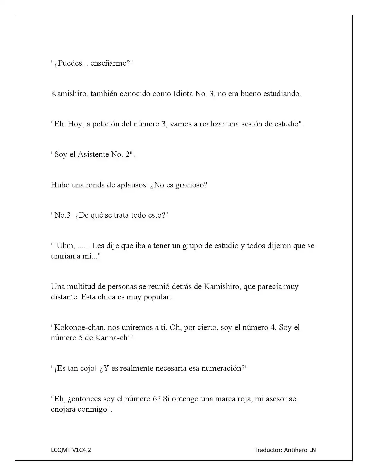 Las Chicas Que Me Traumatizaron Me Están Mirando, Pero Desafortunadamente Es Demasiado Tarde. (Novela) - Capítulo 4.10 - Página 13 - LectorTMOo