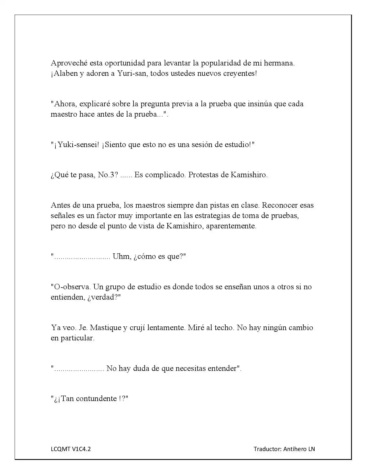 Las Chicas Que Me Traumatizaron Me Están Mirando, Pero Desafortunadamente Es Demasiado Tarde. (Novela) - Capítulo 4.10 - Página 16 - LectorTMOo