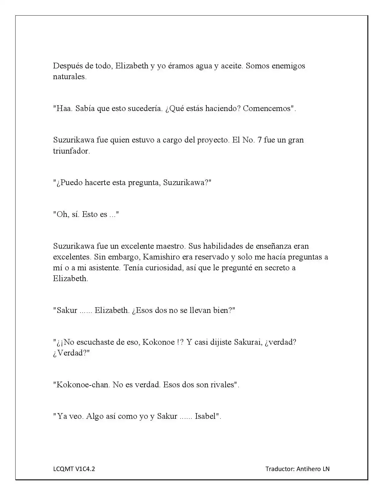 Las Chicas Que Me Traumatizaron Me Están Mirando, Pero Desafortunadamente Es Demasiado Tarde. (Novela) - Capítulo 4.10 - Página 18 - LectorTMOo
