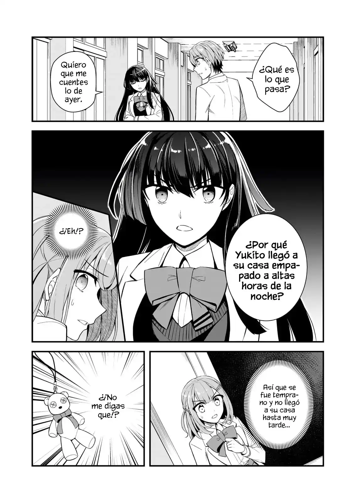 Las Chicas Que Me Traumatizaron Me Están Mirando, Pero Desafortunadamente Es Demasiado Tarde. (Manga) - Capítulo 4.2 - Página 4 - LectorTMOo
