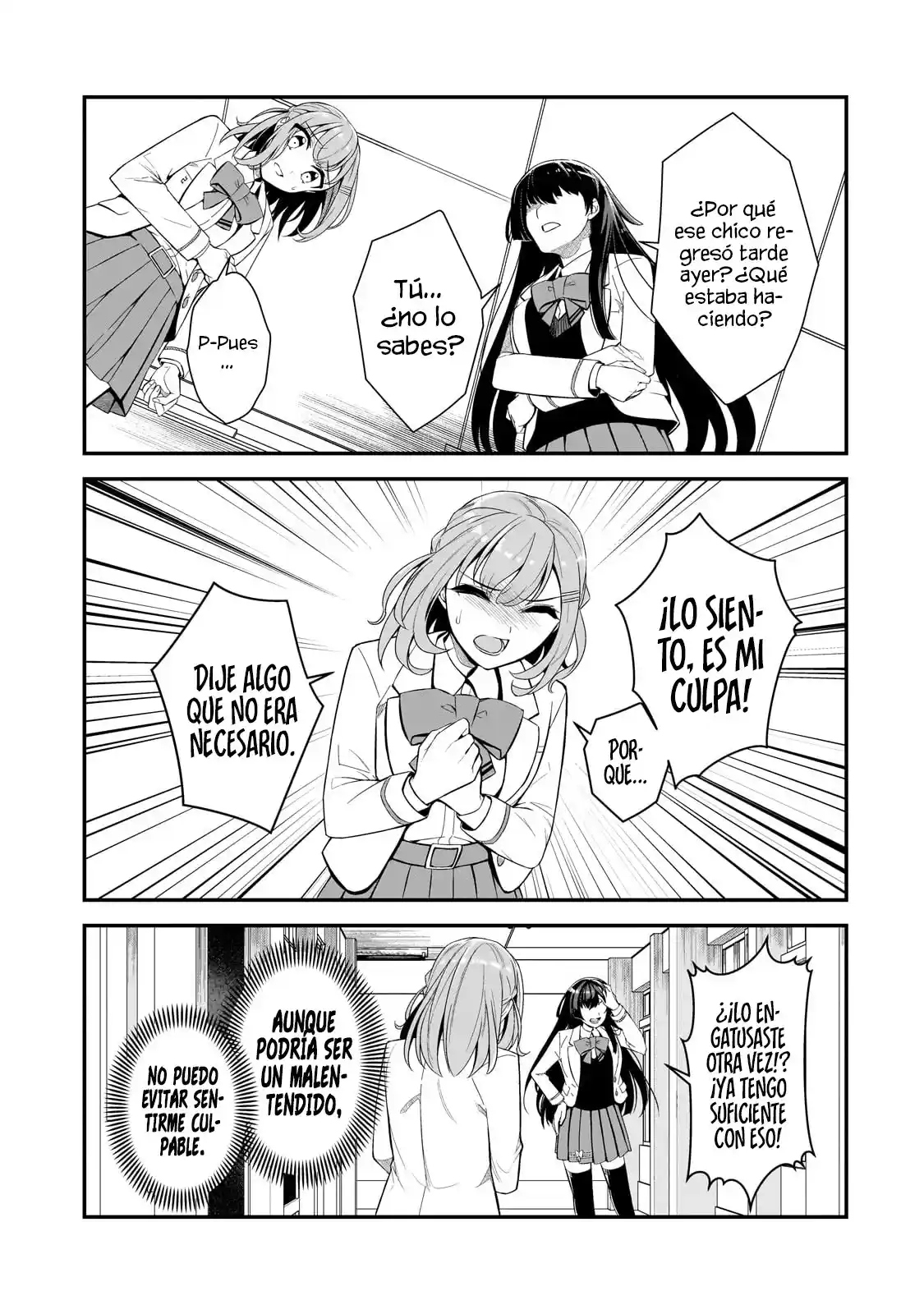 Las Chicas Que Me Traumatizaron Me Están Mirando, Pero Desafortunadamente Es Demasiado Tarde. (Manga) - Capítulo 4.2 - Página 6 - LectorTMOo
