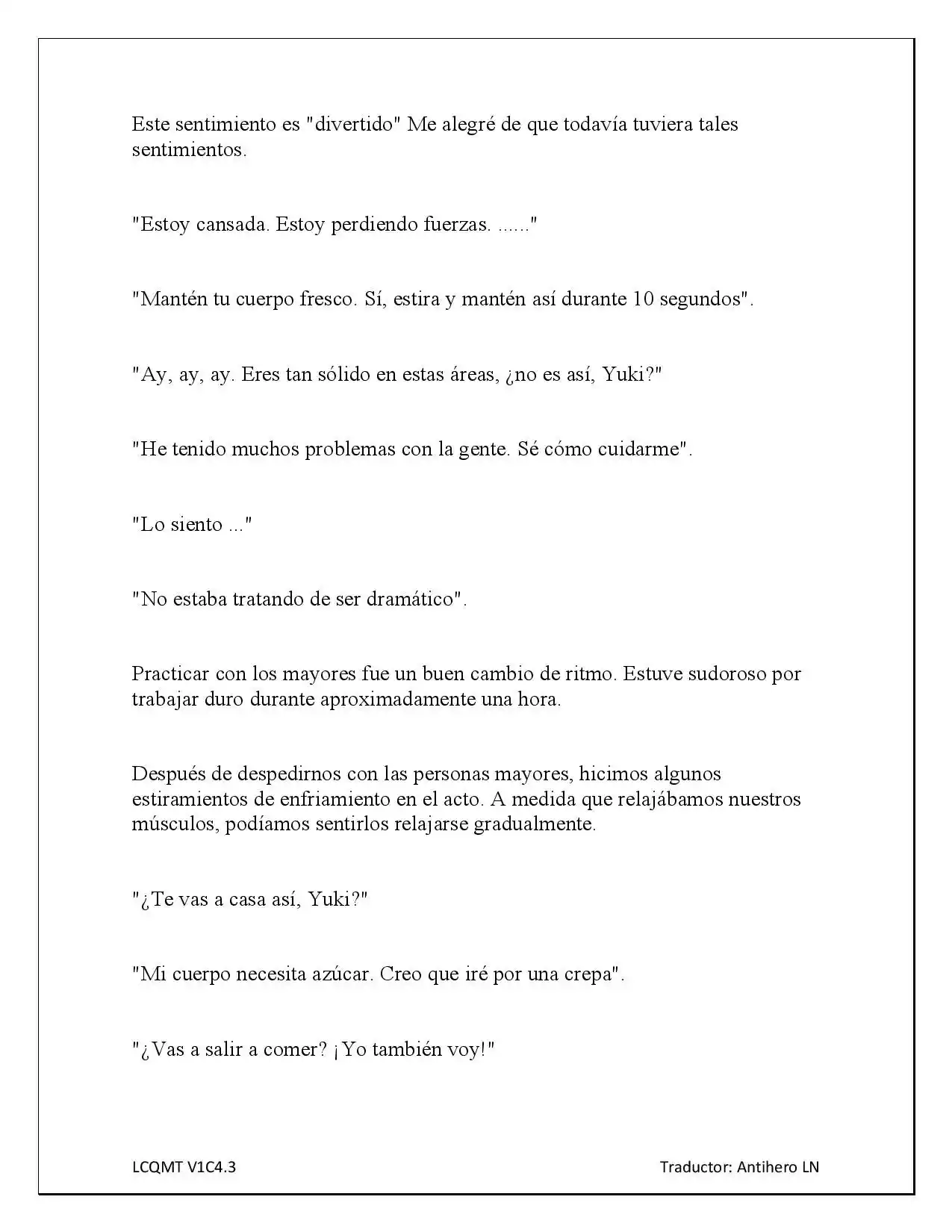 Las Chicas Que Me Traumatizaron Me Están Mirando, Pero Desafortunadamente Es Demasiado Tarde. (Novela) - Capítulo 4.20 - Página 7 - LectorTMOo