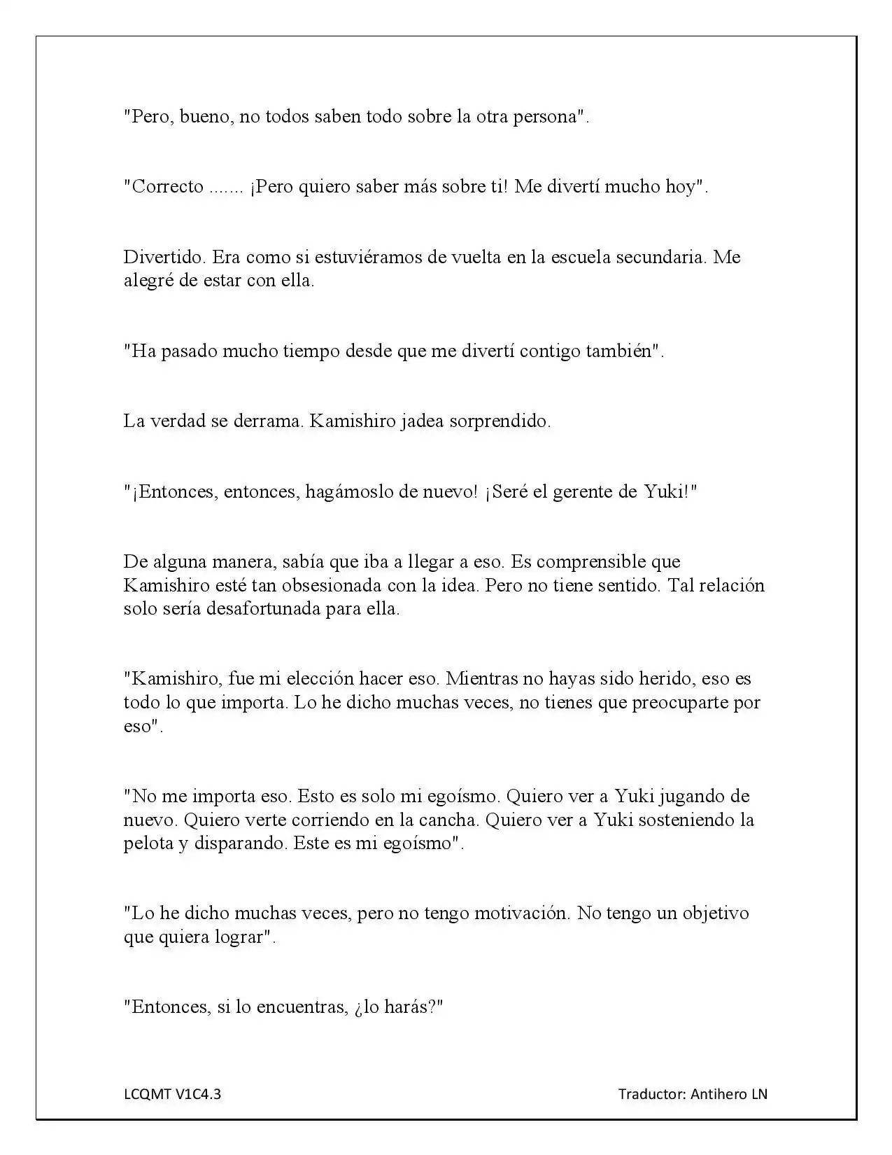 Las Chicas Que Me Traumatizaron Me Están Mirando, Pero Desafortunadamente Es Demasiado Tarde. (Novela) - Capítulo 4.20 - Página 9 - LectorTMOo