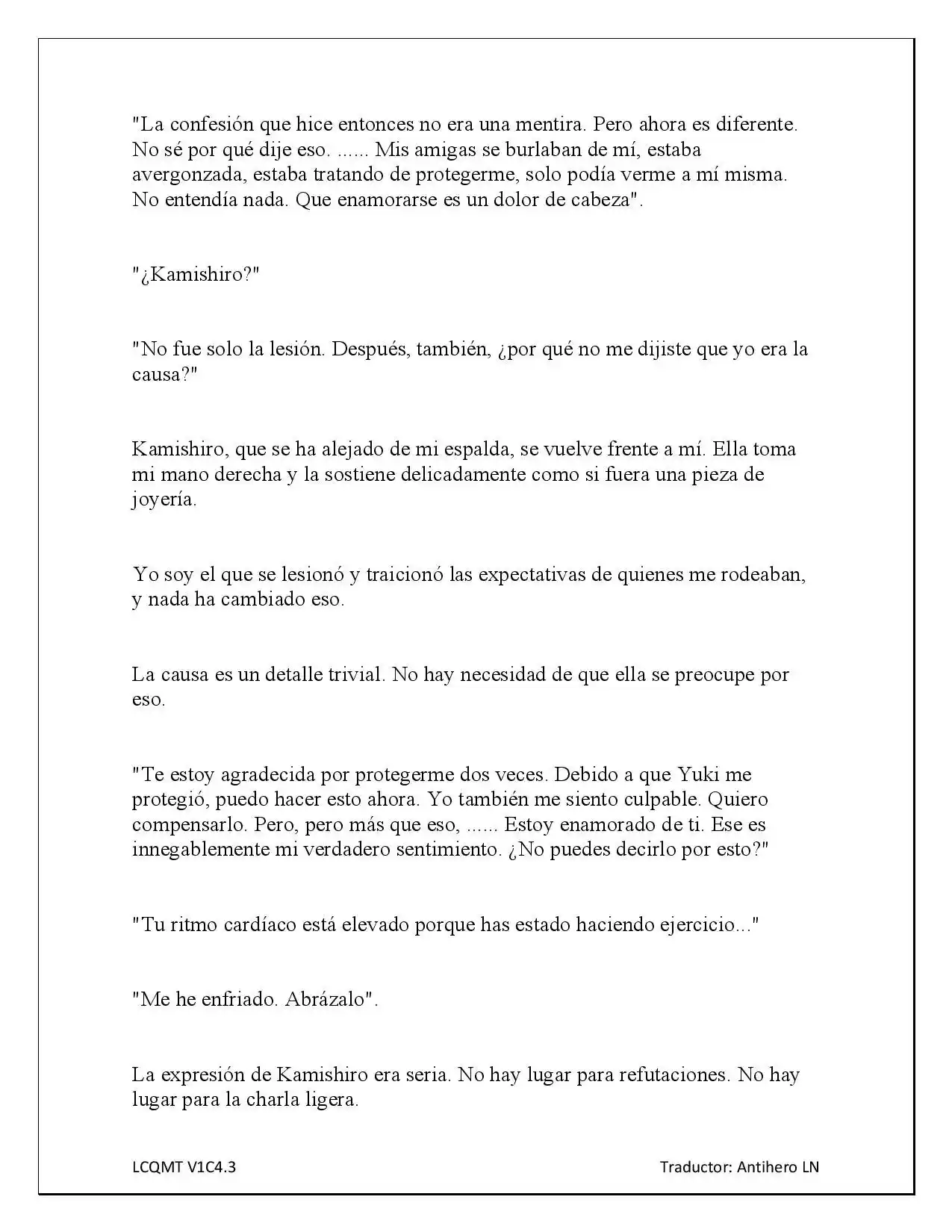 Las Chicas Que Me Traumatizaron Me Están Mirando, Pero Desafortunadamente Es Demasiado Tarde. (Novela) - Capítulo 4.20 - Página 11 - LectorTMOo