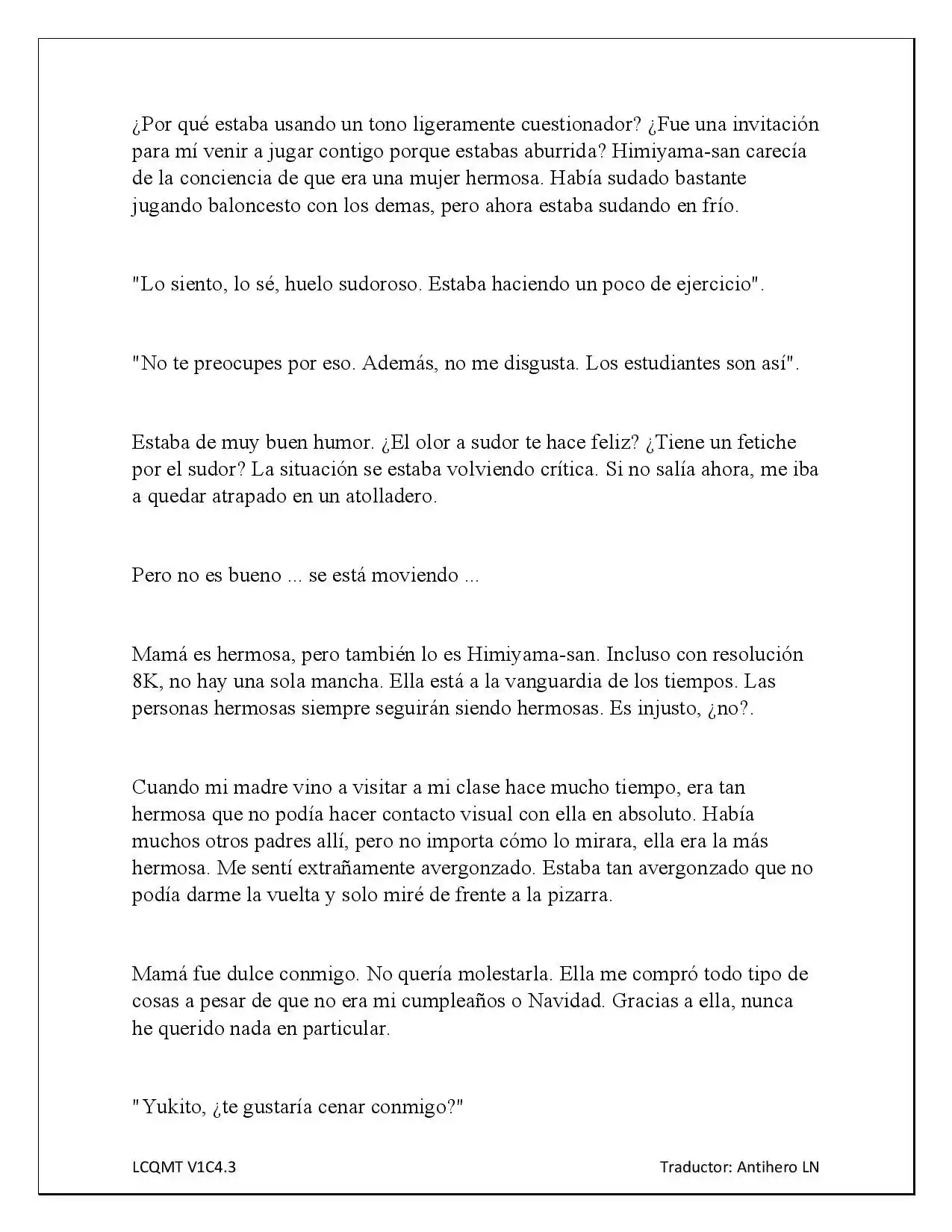 Las Chicas Que Me Traumatizaron Me Están Mirando, Pero Desafortunadamente Es Demasiado Tarde. (Novela) - Capítulo 4.20 - Página 17 - LectorTMOo