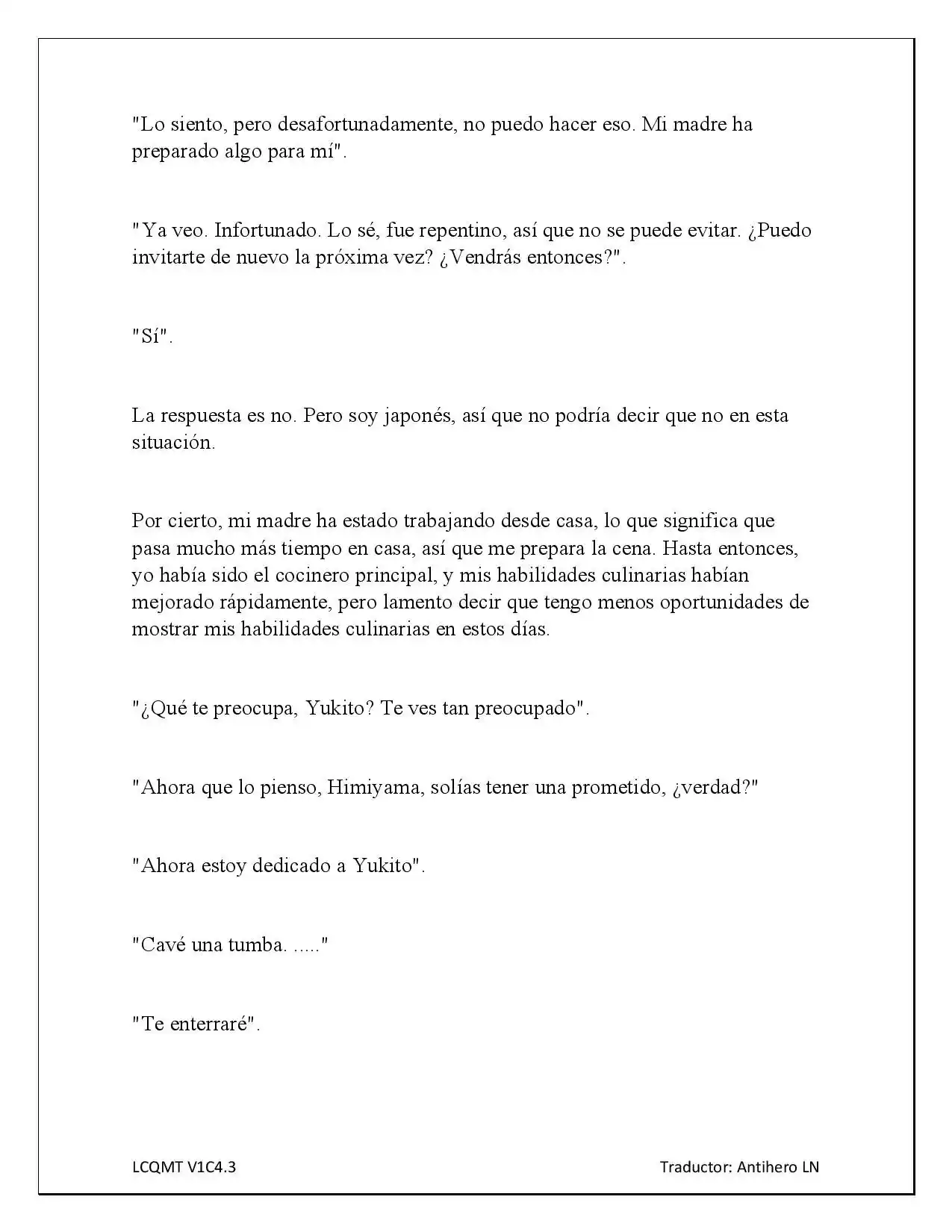 Las Chicas Que Me Traumatizaron Me Están Mirando, Pero Desafortunadamente Es Demasiado Tarde. (Novela) - Capítulo 4.20 - Página 18 - LectorTMOo