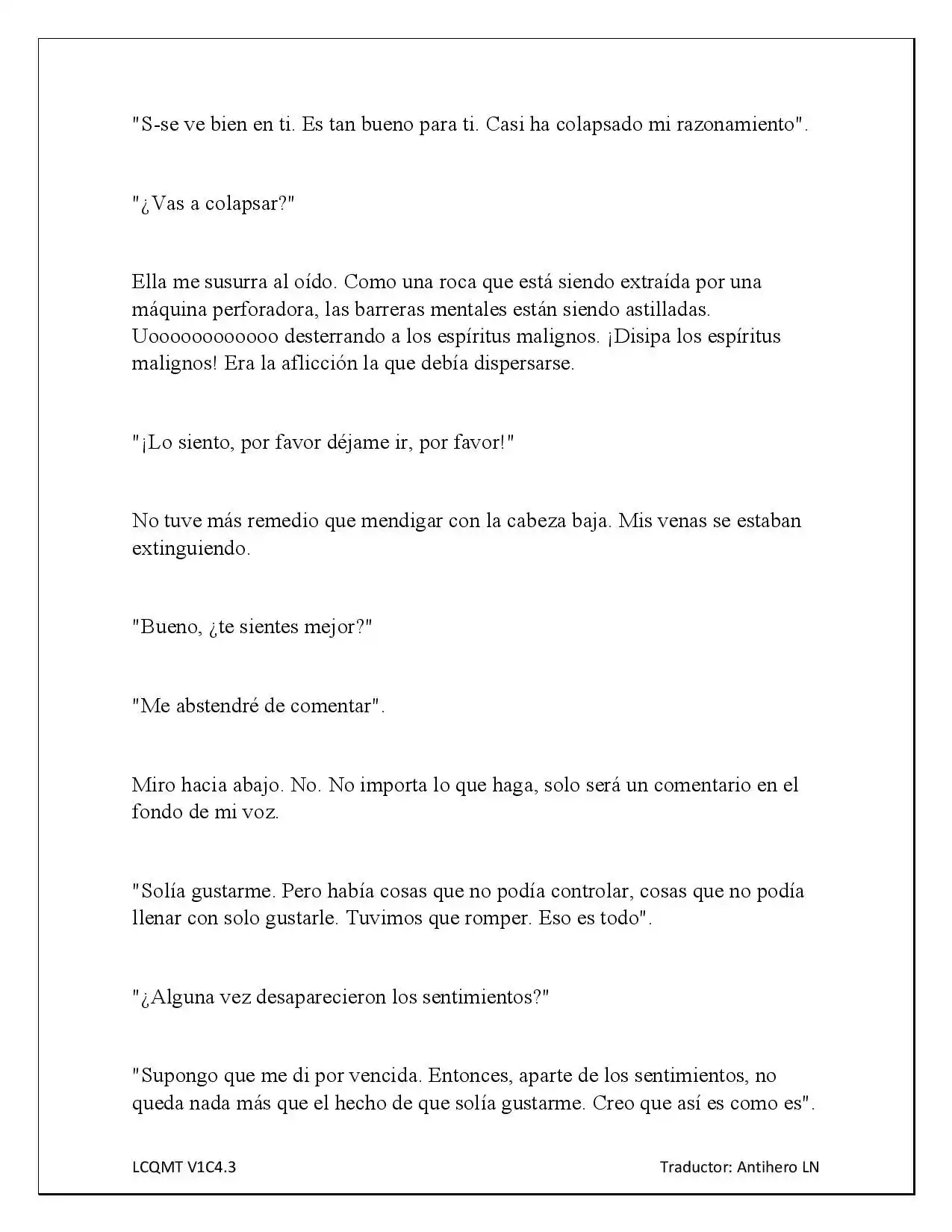 Las Chicas Que Me Traumatizaron Me Están Mirando, Pero Desafortunadamente Es Demasiado Tarde. (Novela) - Capítulo 4.20 - Página 20 - LectorTMOo