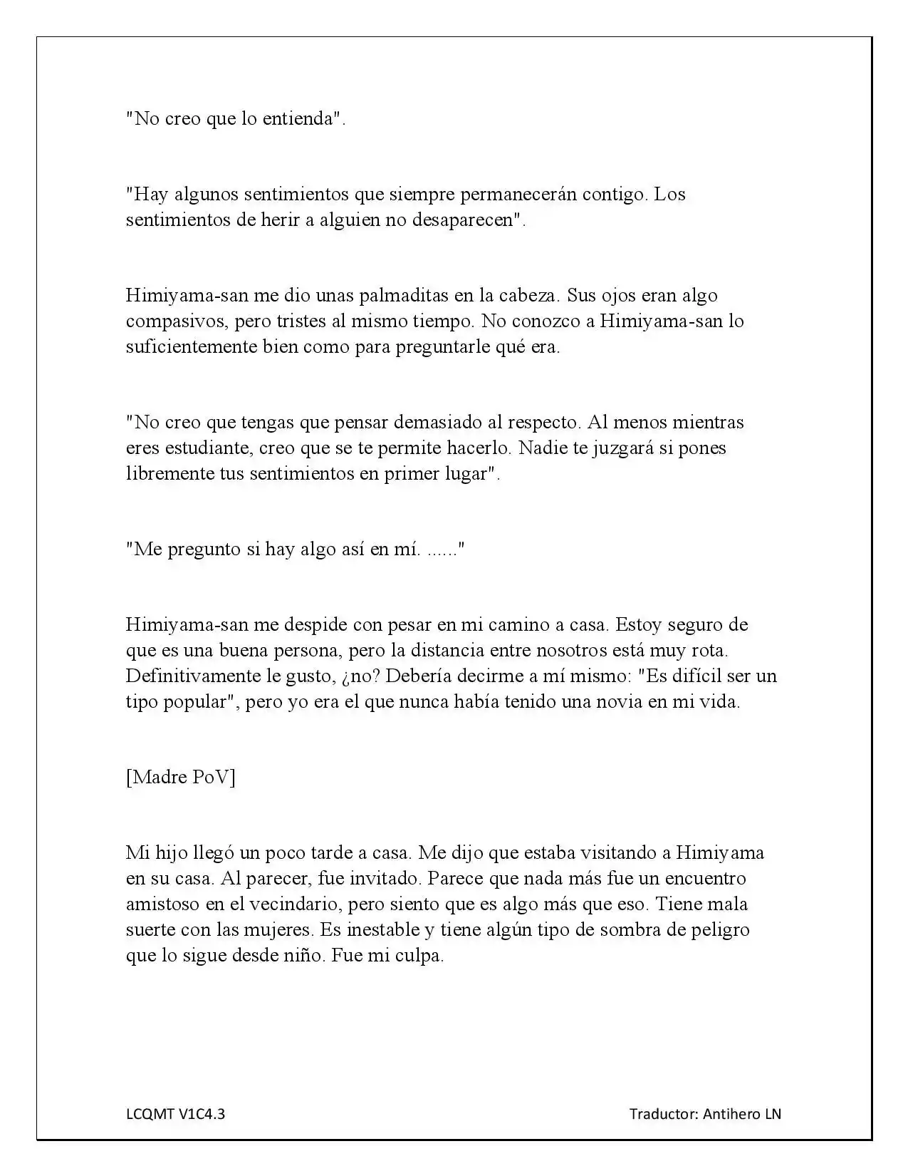 Las Chicas Que Me Traumatizaron Me Están Mirando, Pero Desafortunadamente Es Demasiado Tarde. (Novela) - Capítulo 4.20 - Página 21 - LectorTMOo