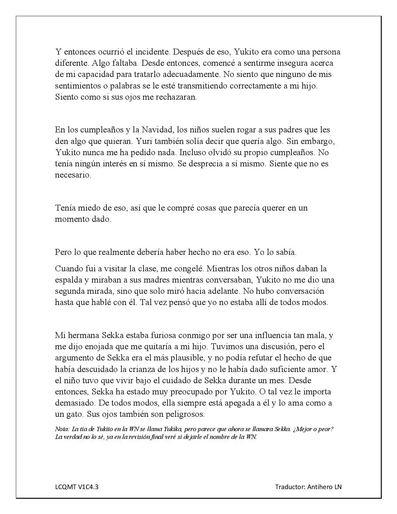 Las Chicas Que Me Traumatizaron Me Están Mirando, Pero Desafortunadamente Es Demasiado Tarde. (Novela) - Capítulo 4.20 - Página 23 - LectorTMOo