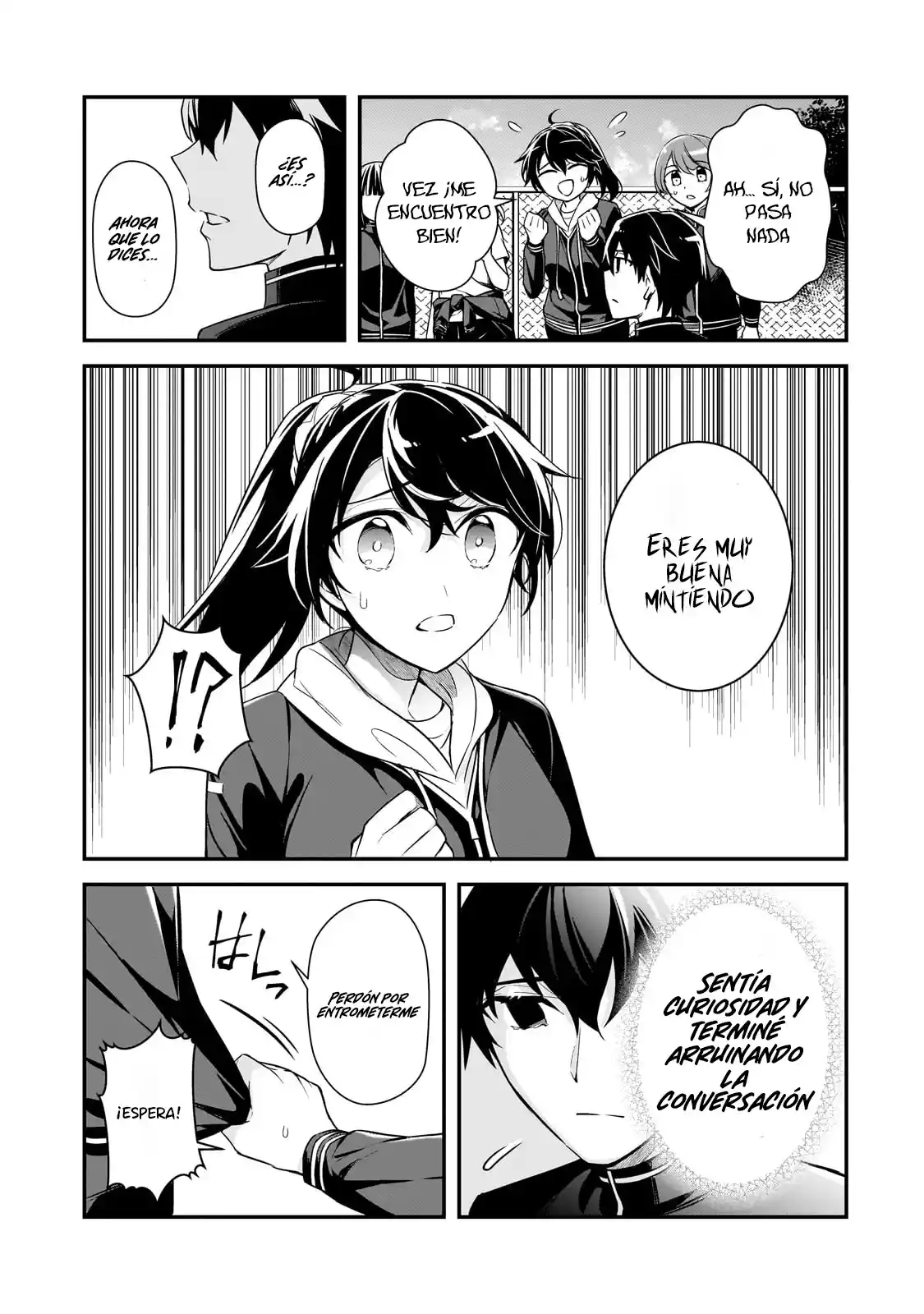 Las Chicas Que Me Traumatizaron Me Están Mirando, Pero Desafortunadamente Es Demasiado Tarde. (Manga) - Capítulo 6.1 - Página 4 - LectorTMOo