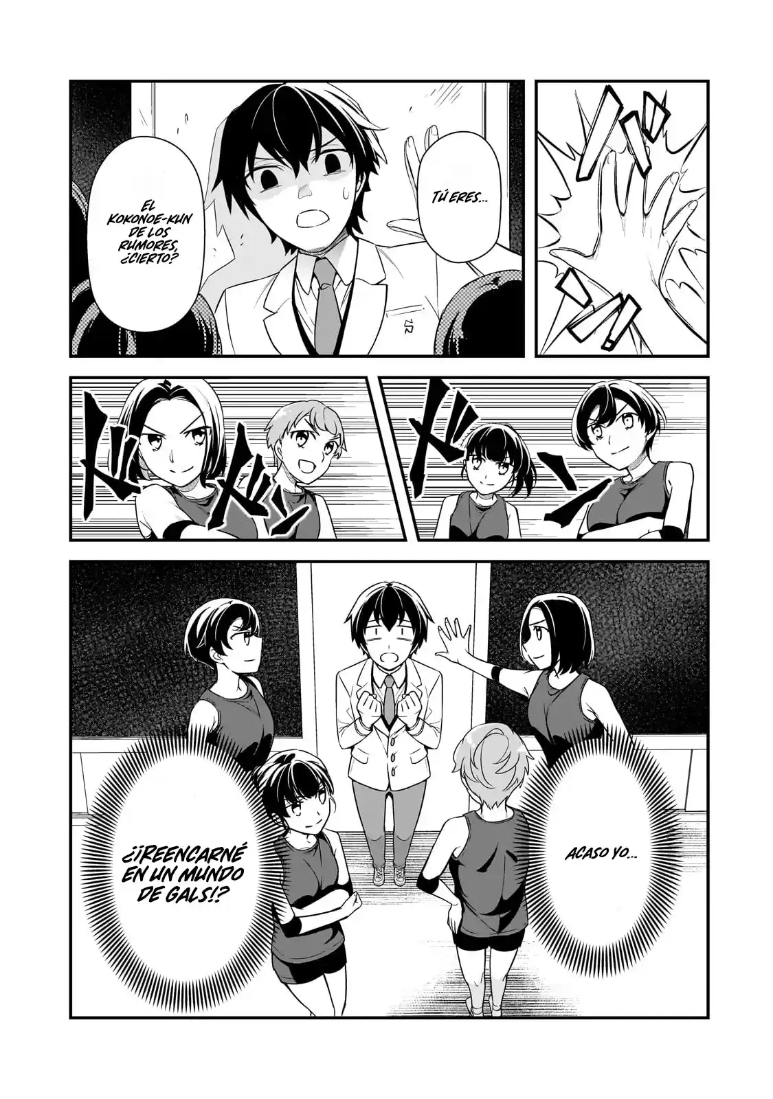Las Chicas Que Me Traumatizaron Me Están Mirando, Pero Desafortunadamente Es Demasiado Tarde. (Manga) - Capítulo 6.1 - Página 8 - LectorTMOo