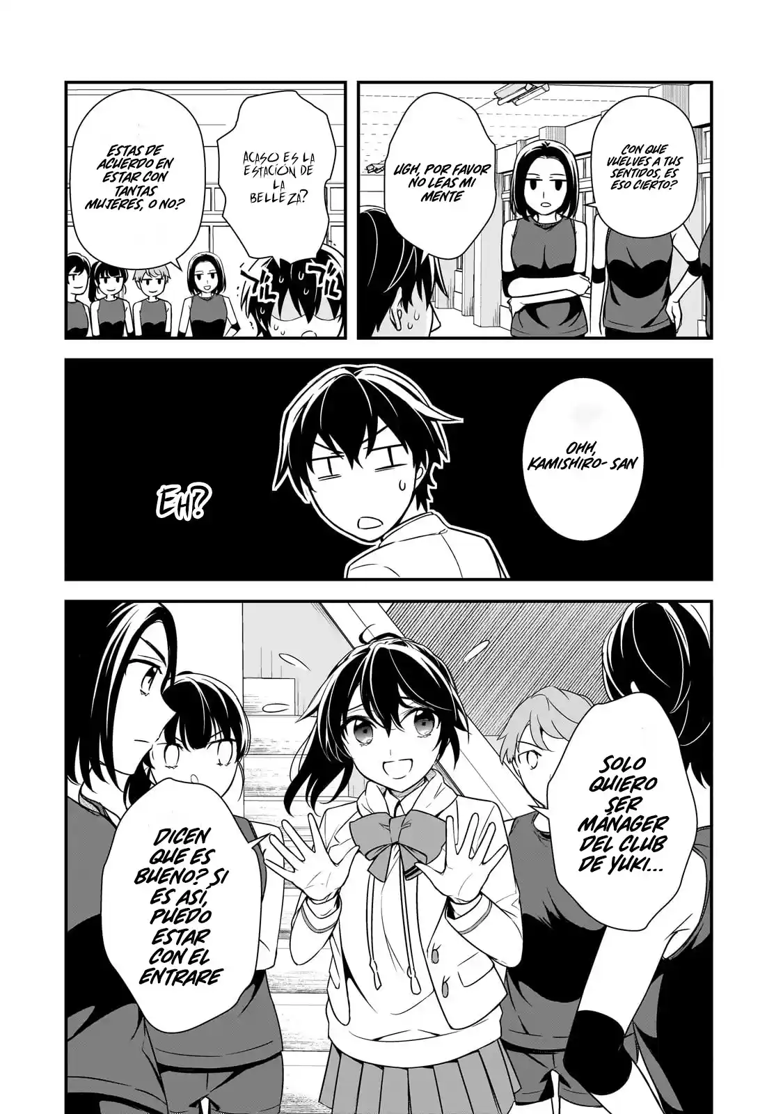 Las Chicas Que Me Traumatizaron Me Están Mirando, Pero Desafortunadamente Es Demasiado Tarde. (Manga) - Capítulo 6.1 - Página 9 - LectorTMOo