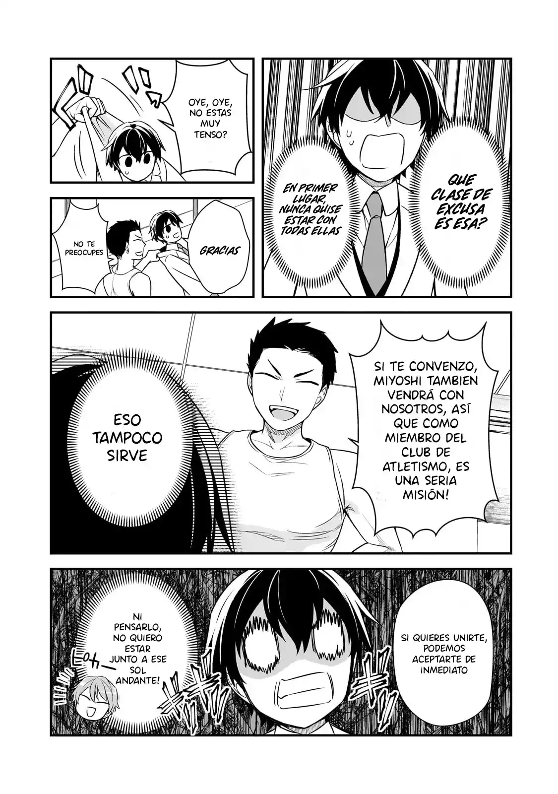 Las Chicas Que Me Traumatizaron Me Están Mirando, Pero Desafortunadamente Es Demasiado Tarde. (Manga) - Capítulo 6.1 - Página 10 - LectorTMOo
